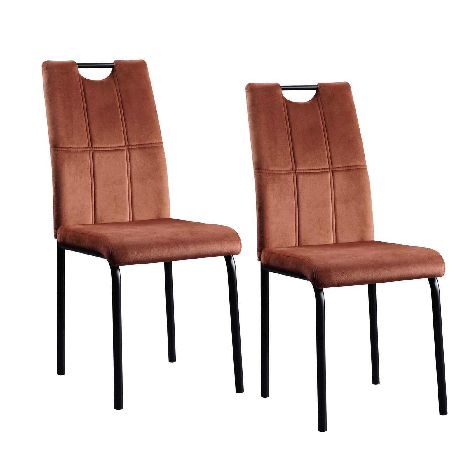 HTI-Living Esszimmerstuhl Stuhl Denton Velvet 2er-Set günstig online kaufen