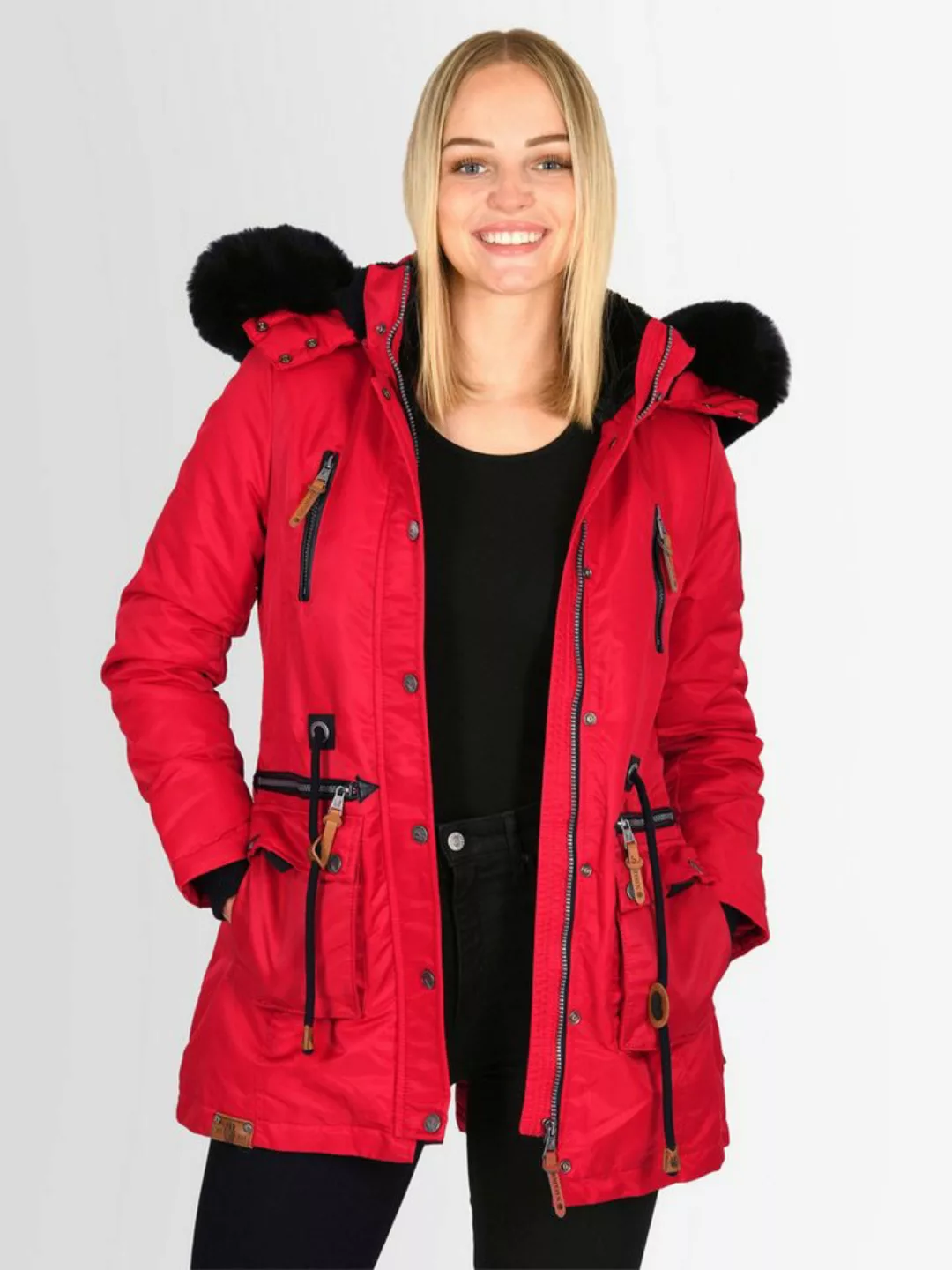 Navahoo Winterjacke Mangala Princess mit abnehmbarer Kapuze günstig online kaufen