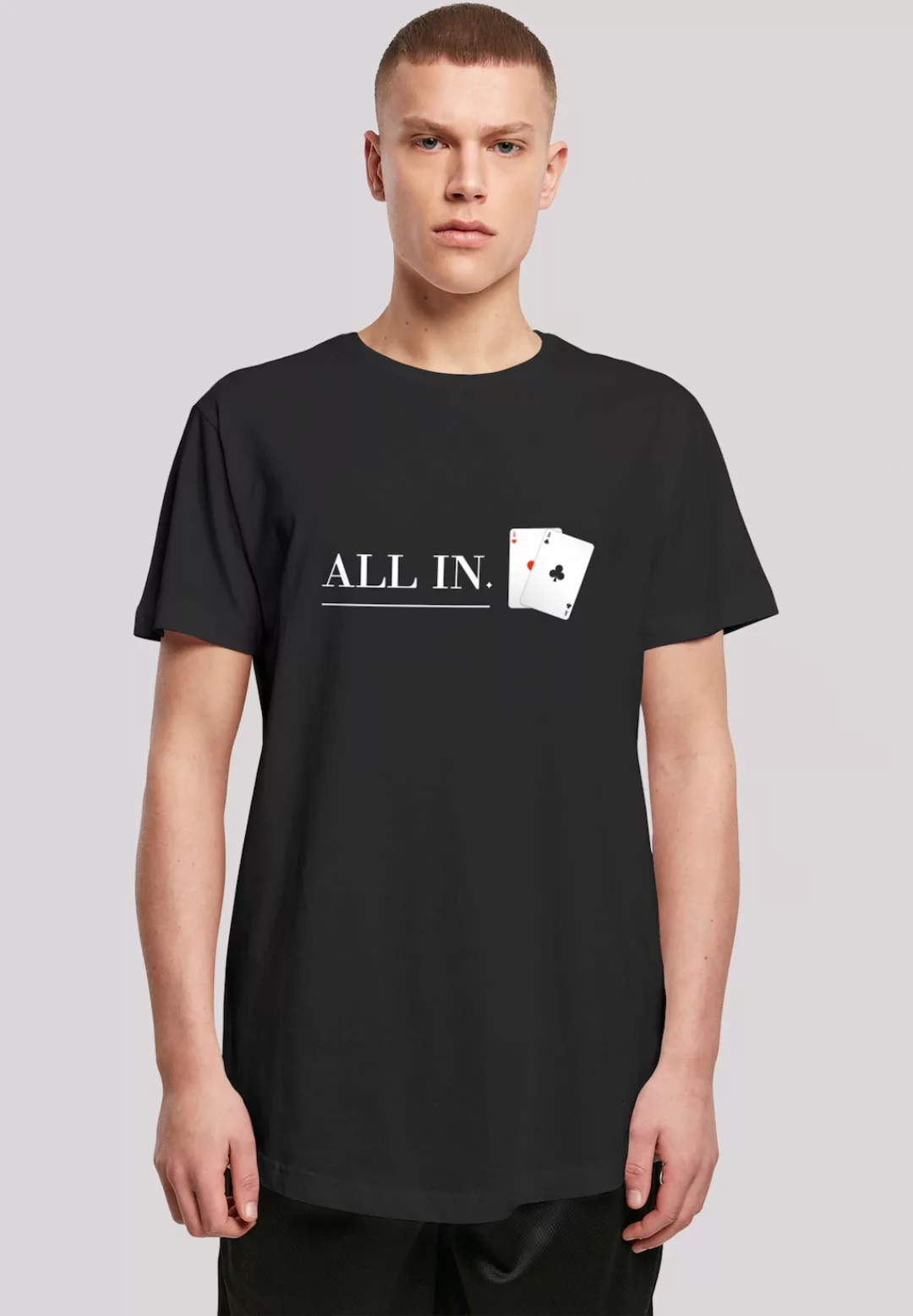 F4NT4STIC T-Shirt "Poker All In Karten", Print günstig online kaufen