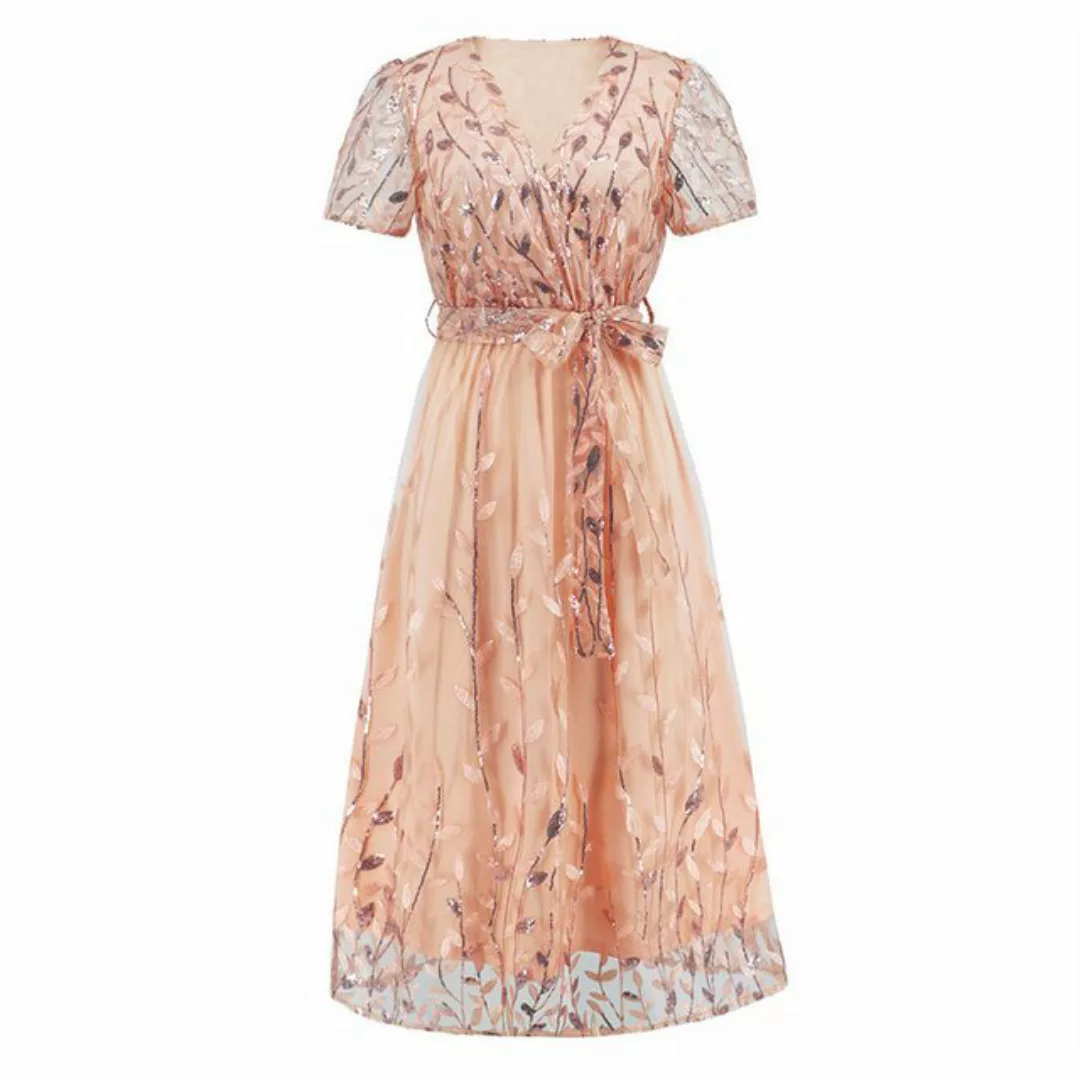 AFAZ New Trading UG Sommerkleid Modisches Kleid mit unregelmäßigem Saum Ele günstig online kaufen