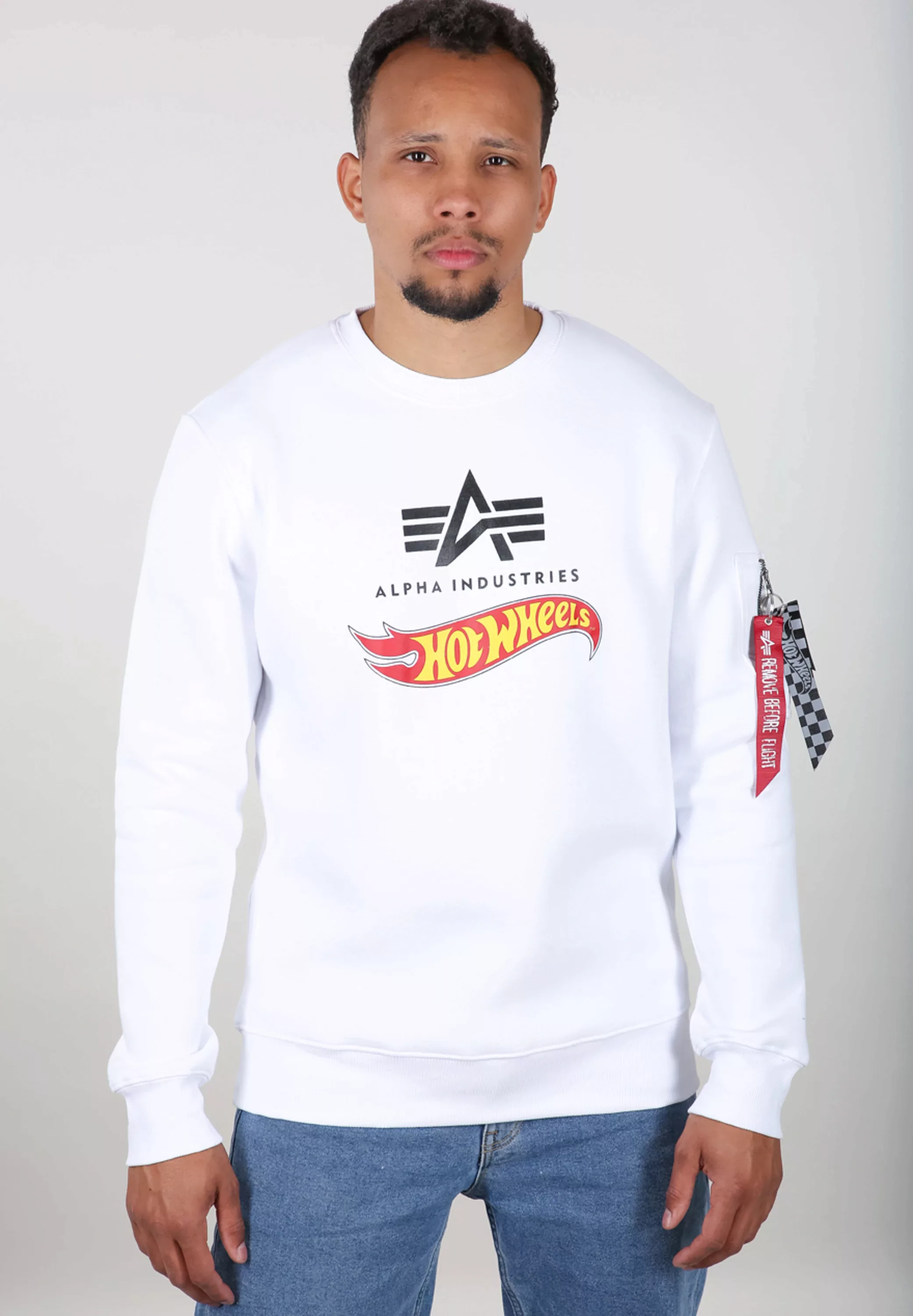 Alpha Industries Sweater "ALPHA INDUSTRIES Men - Sweatshirts Hot Wheels Fla günstig online kaufen