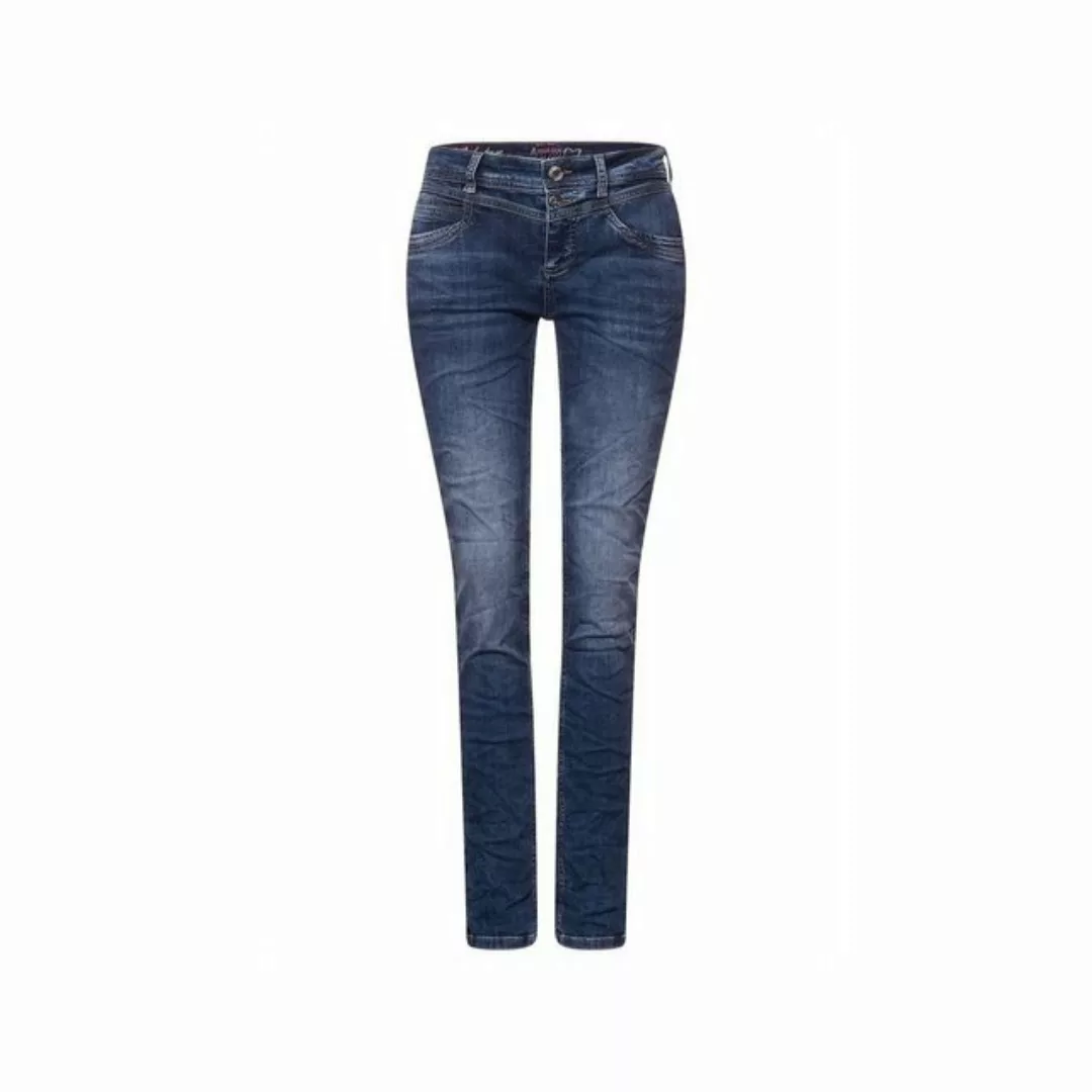 STREET ONE 5-Pocket-Jeans blau (1-tlg) günstig online kaufen