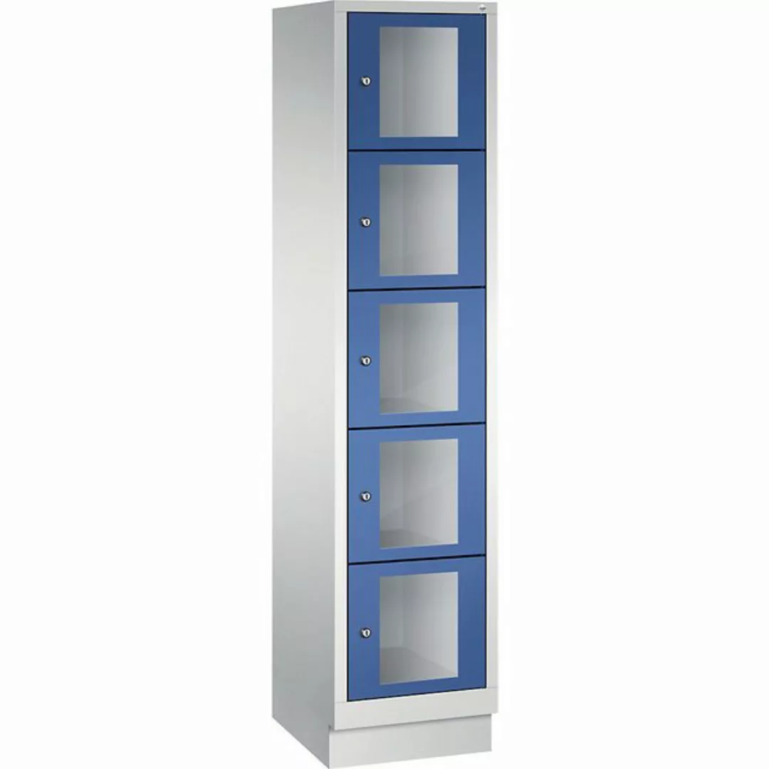 C+P Garderobenschrank Breite: 420 mm x Tiefe: 500 mm x Höhe: 1850 mm Tür en günstig online kaufen