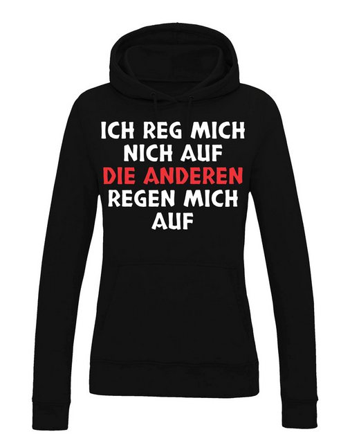 Youth Designz Kapuzenpullover Die anderen regen mich auf: Damen Hoodie Pull günstig online kaufen