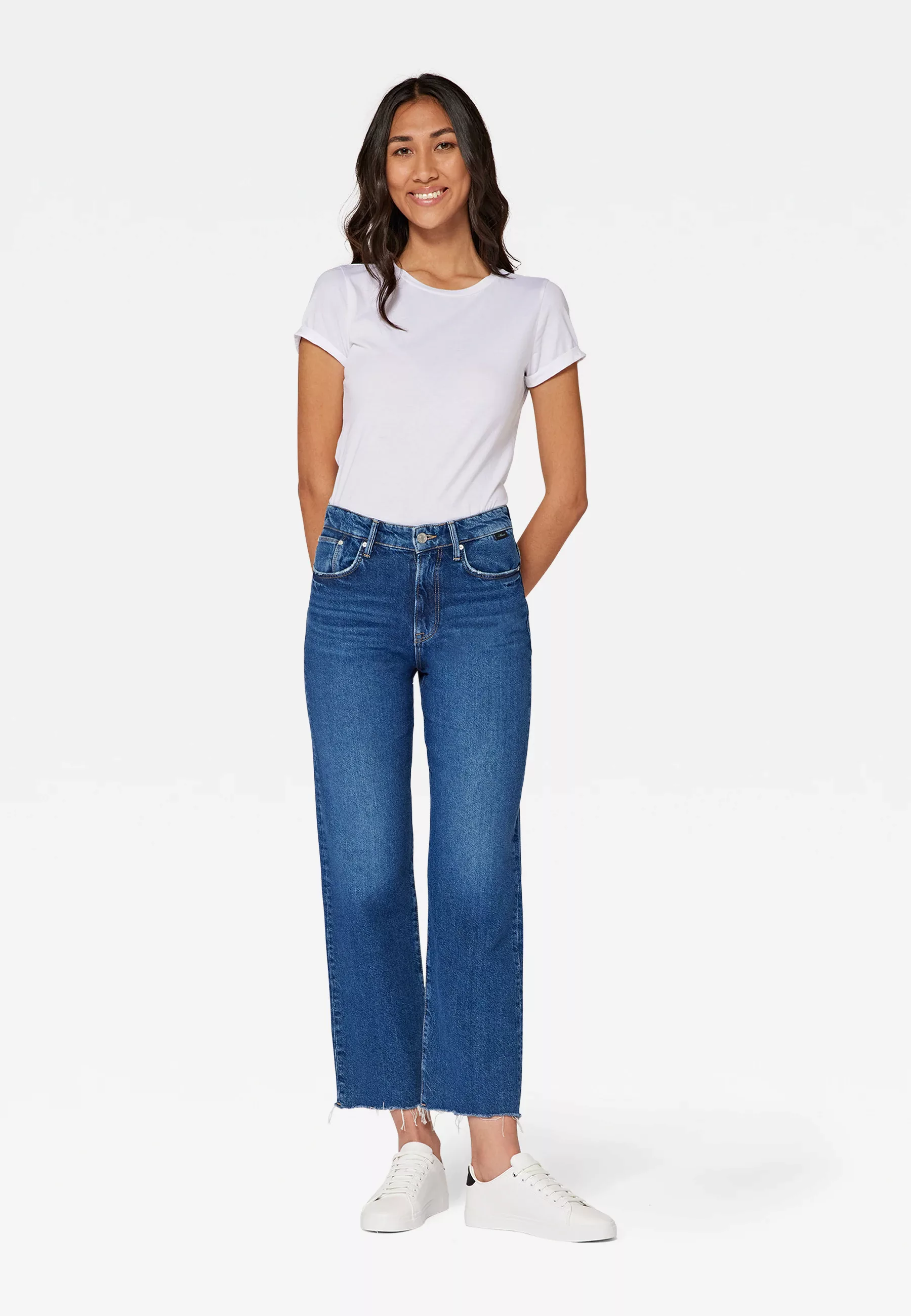 Mavi Straight-Jeans "BARCELONA", gerde Form günstig online kaufen