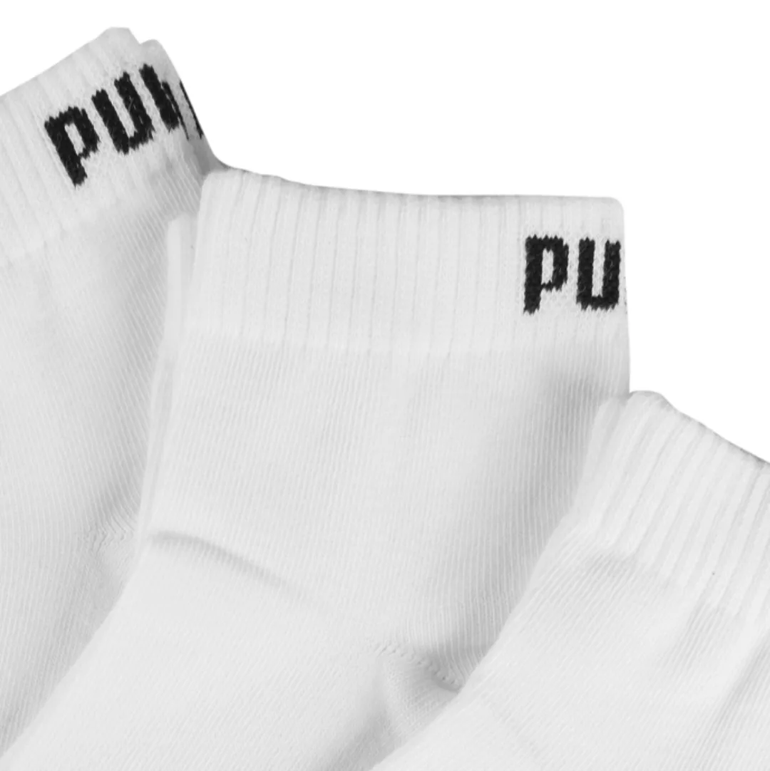 PUMA Kurzsocken, (3 Paar), mit Rippbündchen günstig online kaufen