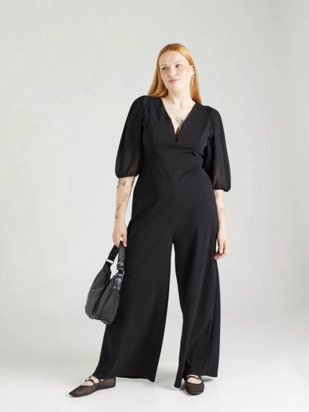 Wal G Jumpsuit MELANY (1-tlg) Drapiert/gerafft günstig online kaufen