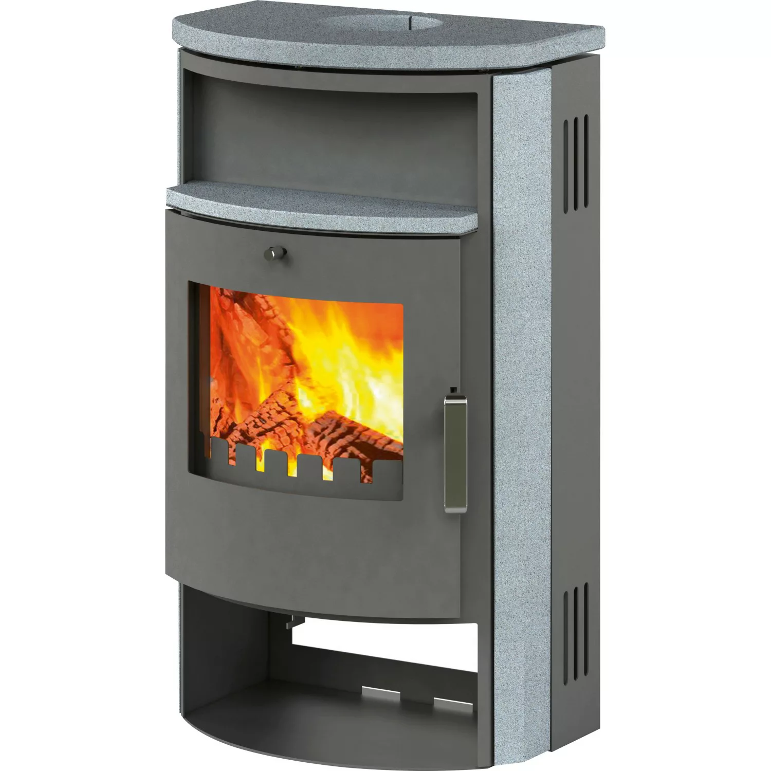 Kaminofen Pamir 2.0 GTS (UNI-1663 GTS 2.0) Granit 6,7 kW EEK: A+ günstig online kaufen