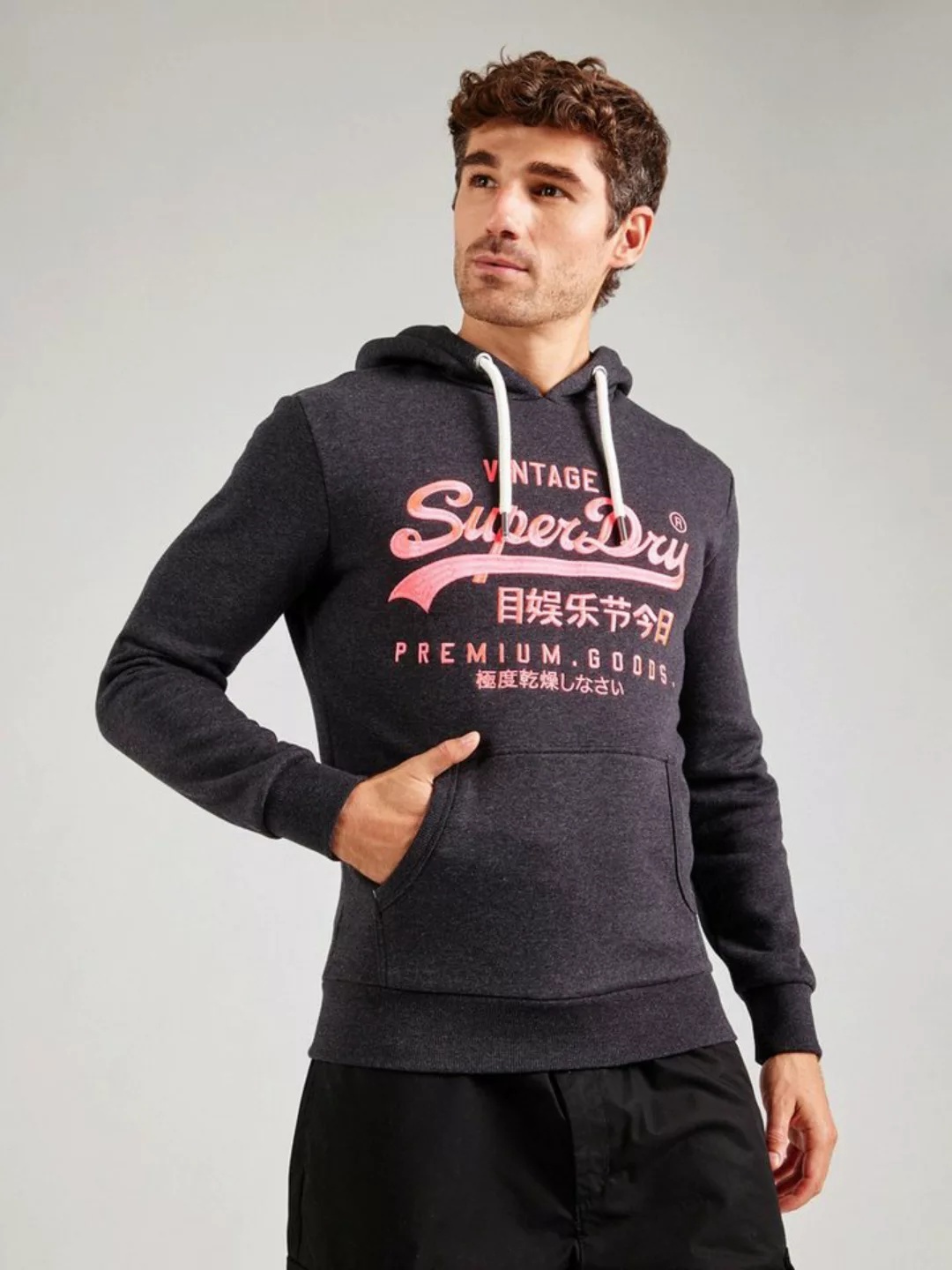 Superdry Kapuzensweatshirt CLASSIC CORE LOGO HOODIE günstig online kaufen