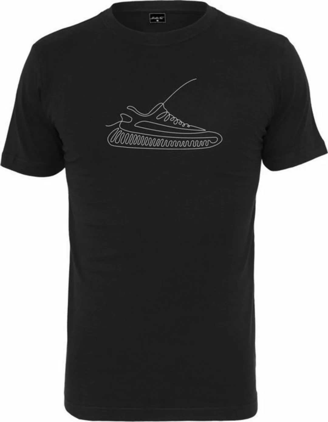 MisterTee Kurzarmshirt MisterTee Herren One Line Sneaker Tee (1-tlg) günstig online kaufen