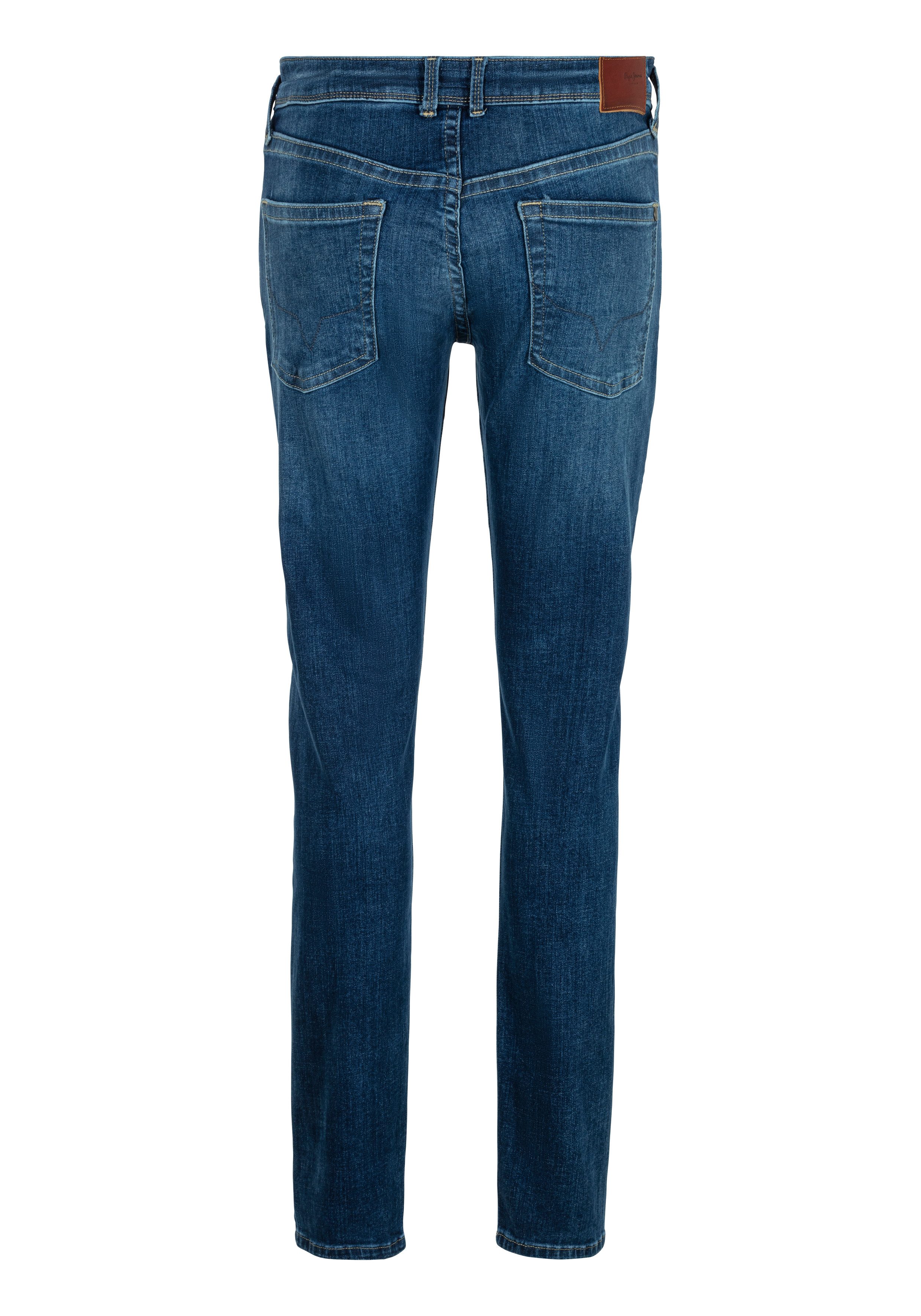 Pepe Jeans Herren Jeans HATCH - Slim Fit - Blau - Medium Blue Denim günstig online kaufen