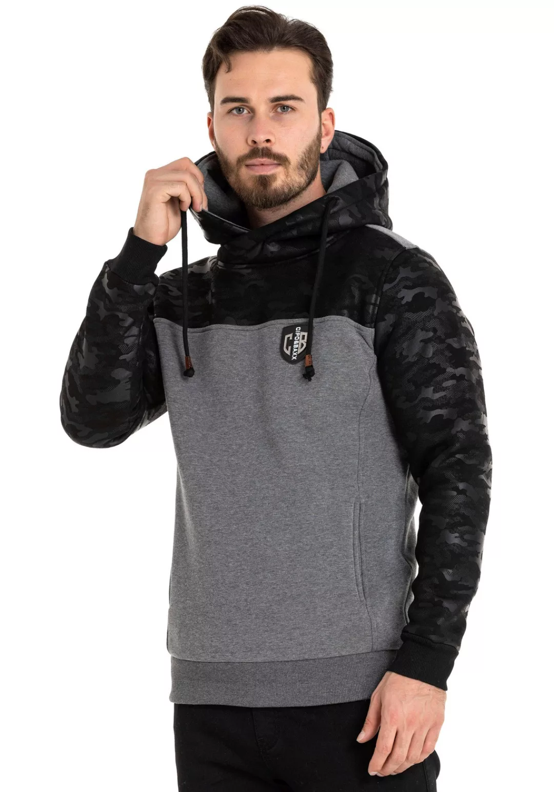 Cipo & Baxx Kapuzensweatshirt günstig online kaufen