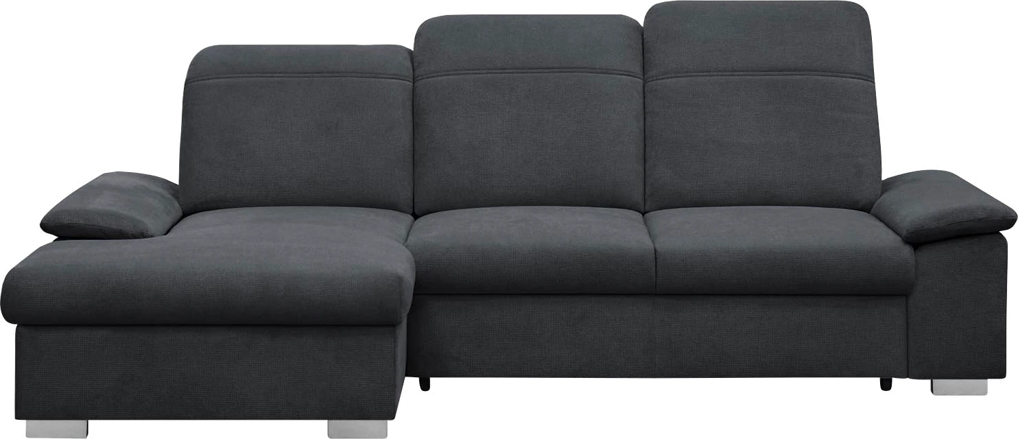 CALIZZA INTERIORS Ecksofa Moli 2, Bettkasten, Schlaffunktion, Kopfteilverst günstig online kaufen