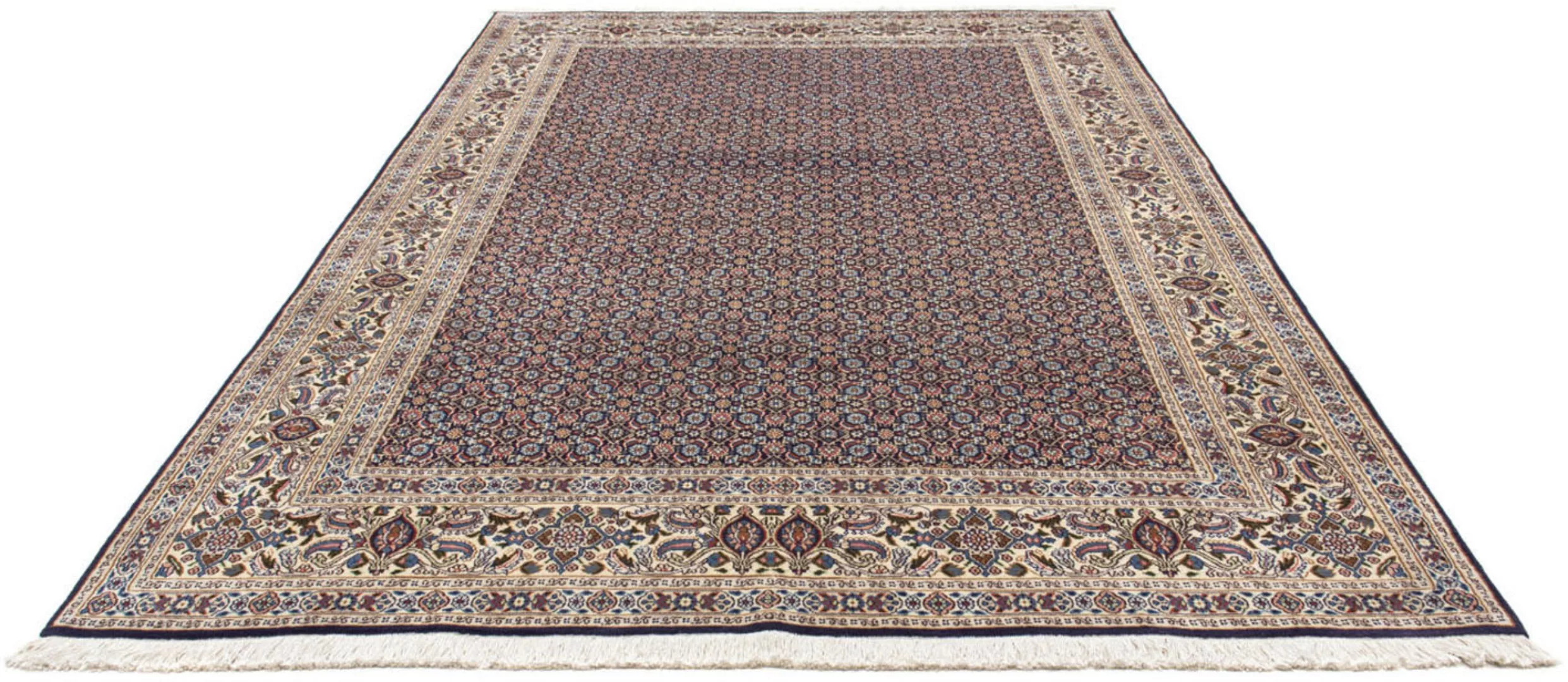 morgenland Wollteppich »Moud Stark Gemustert Beige 198 x 150 cm«, rechtecki günstig online kaufen