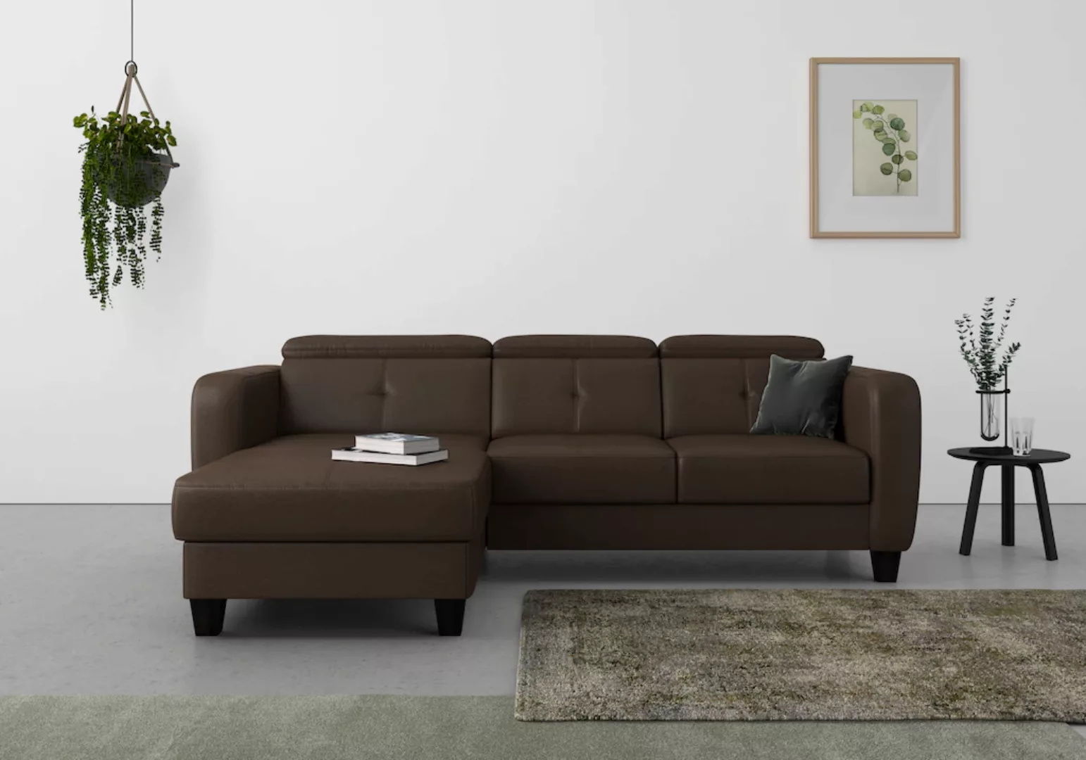 sit&more Ecksofa "Belluci L-Form" günstig online kaufen