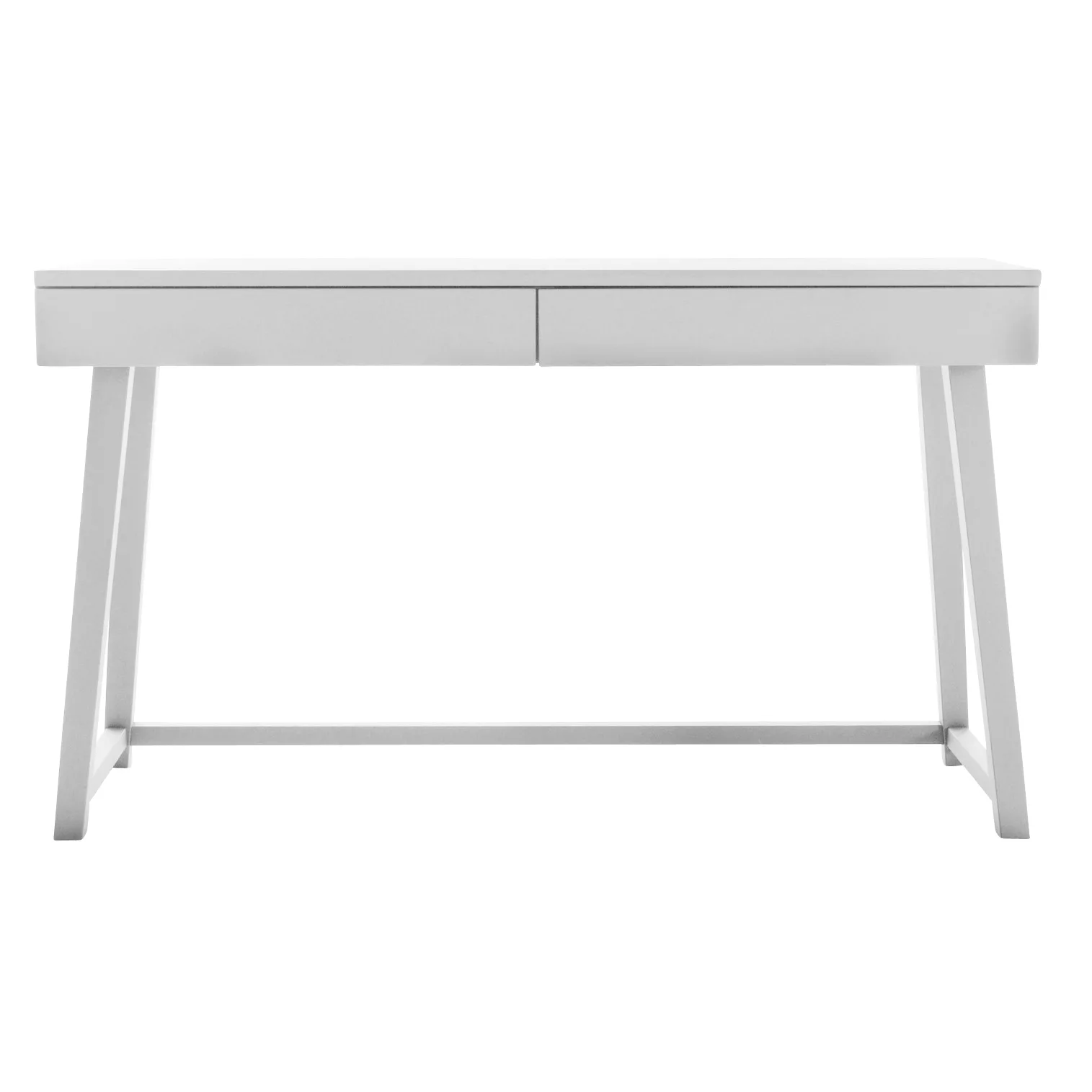Gervasoni - Gray 50 Schreibtisch - eiche weiß/lackiert/BxHxT 130x75x45cm/mi günstig online kaufen