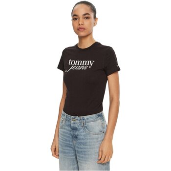 Tommy Jeans T-Shirt, mit Logodruck auf der Brust günstig online kaufen