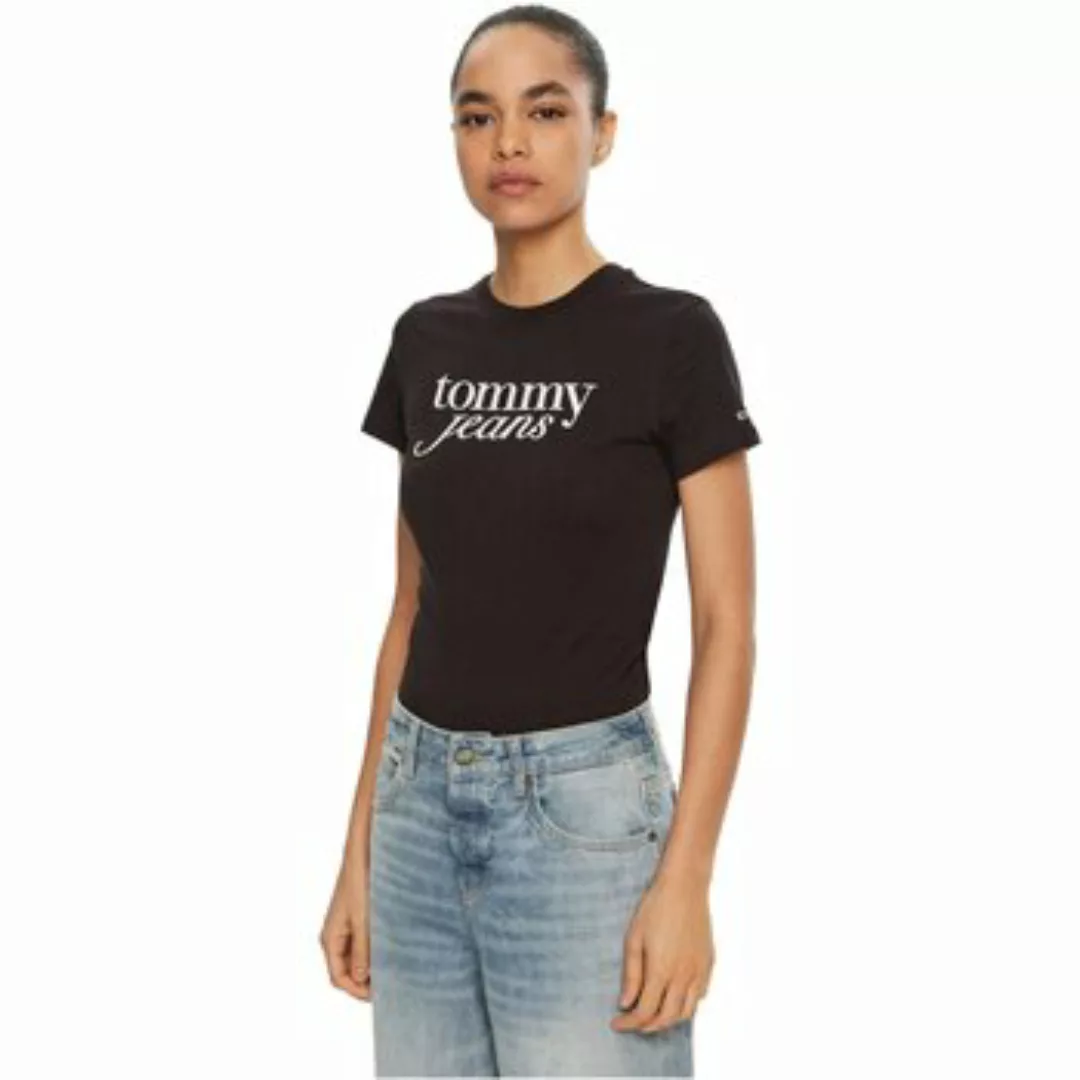 Tommy Jeans T-Shirt mit Logodruck auf günstig online kaufen