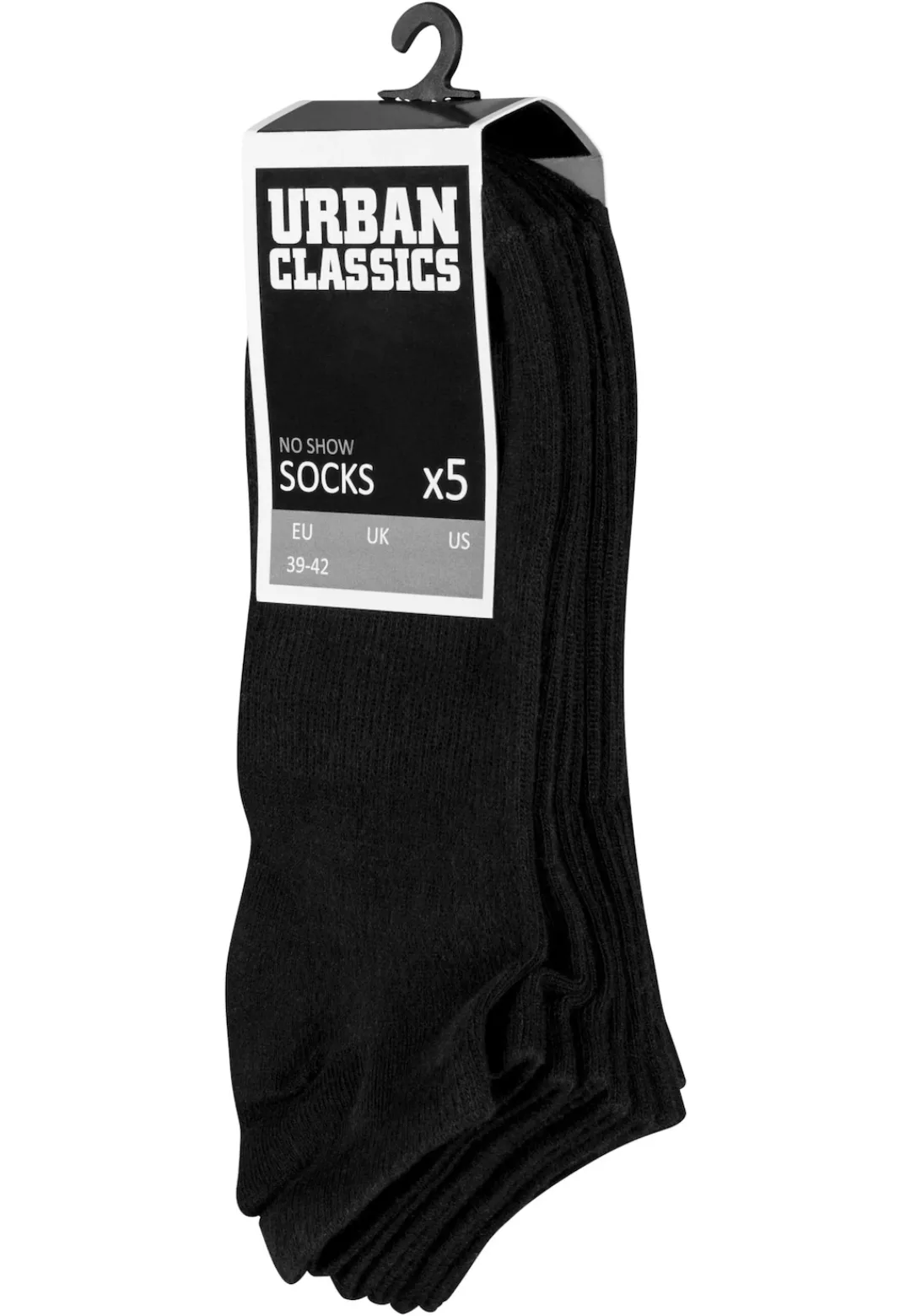 URBAN CLASSICS Strümpfe "Urban Classics Unisex No Show Socks 5-Pack", (1 Pa günstig online kaufen