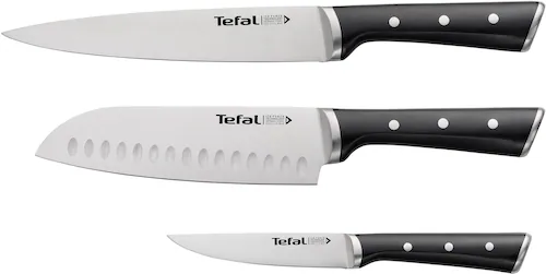 Tefal Messer-Set »K232S374 Ice Force«, (Set, 3 tlg.), Edelstahl, lang anhal günstig online kaufen