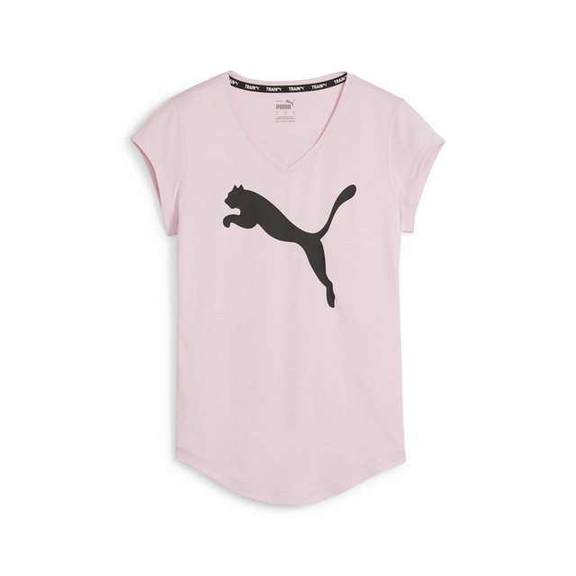 PUMA T-Shirt Damen Sportshirt TRAIN FAVORITE HEATHER CAT TEE (1-tlg) günstig online kaufen