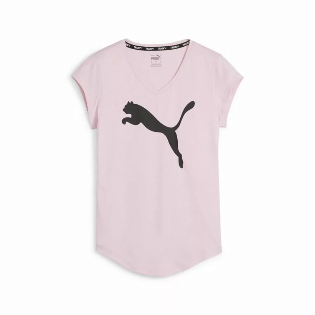 PUMA T-Shirt Damen Sportshirt TRAIN FAVORITE HEATHER CAT TEE (1-tlg) günstig online kaufen
