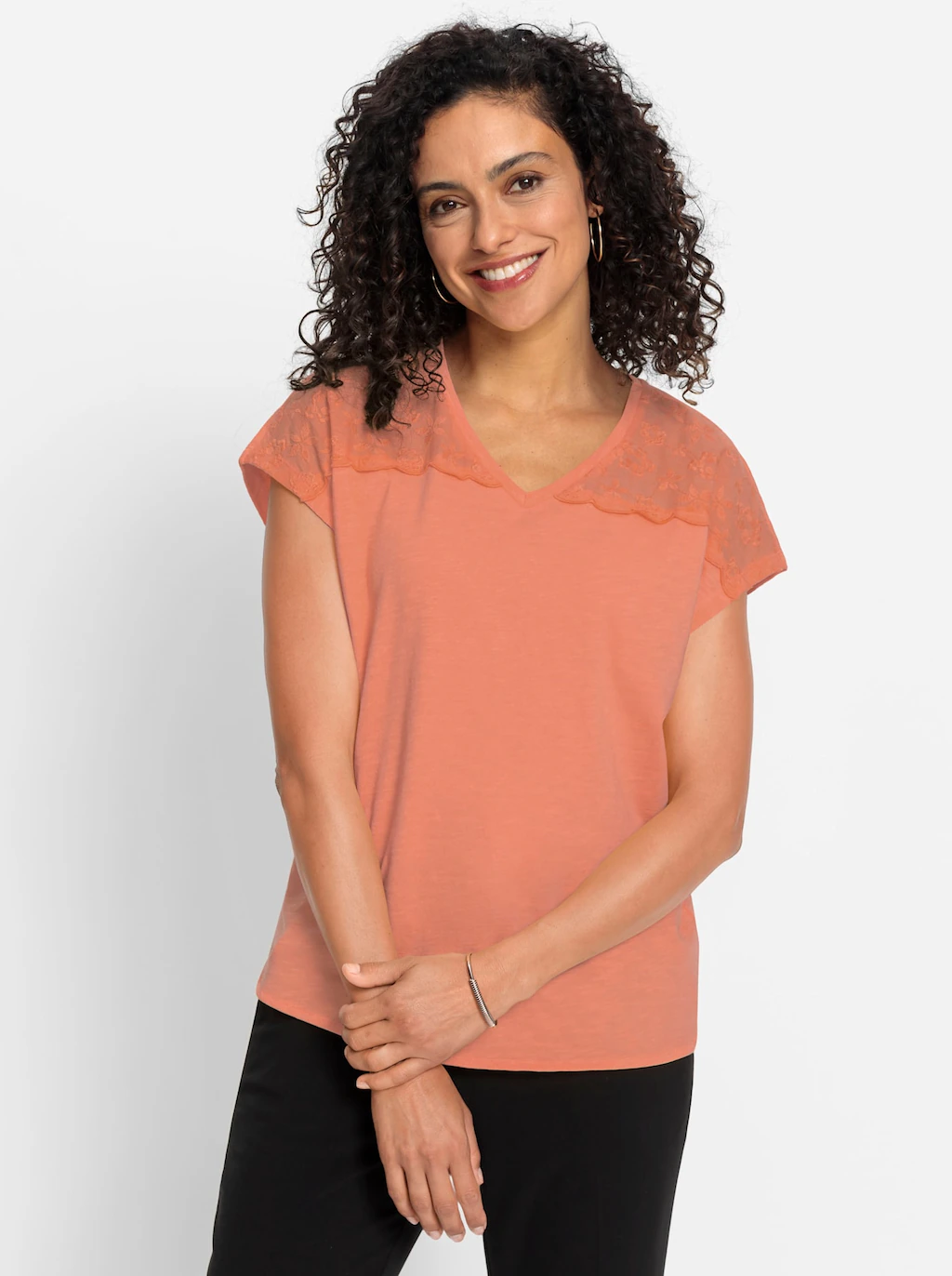 Inspirationen Kurzarmshirt "Kurzarm-Shirt", (1 tlg.) günstig online kaufen
