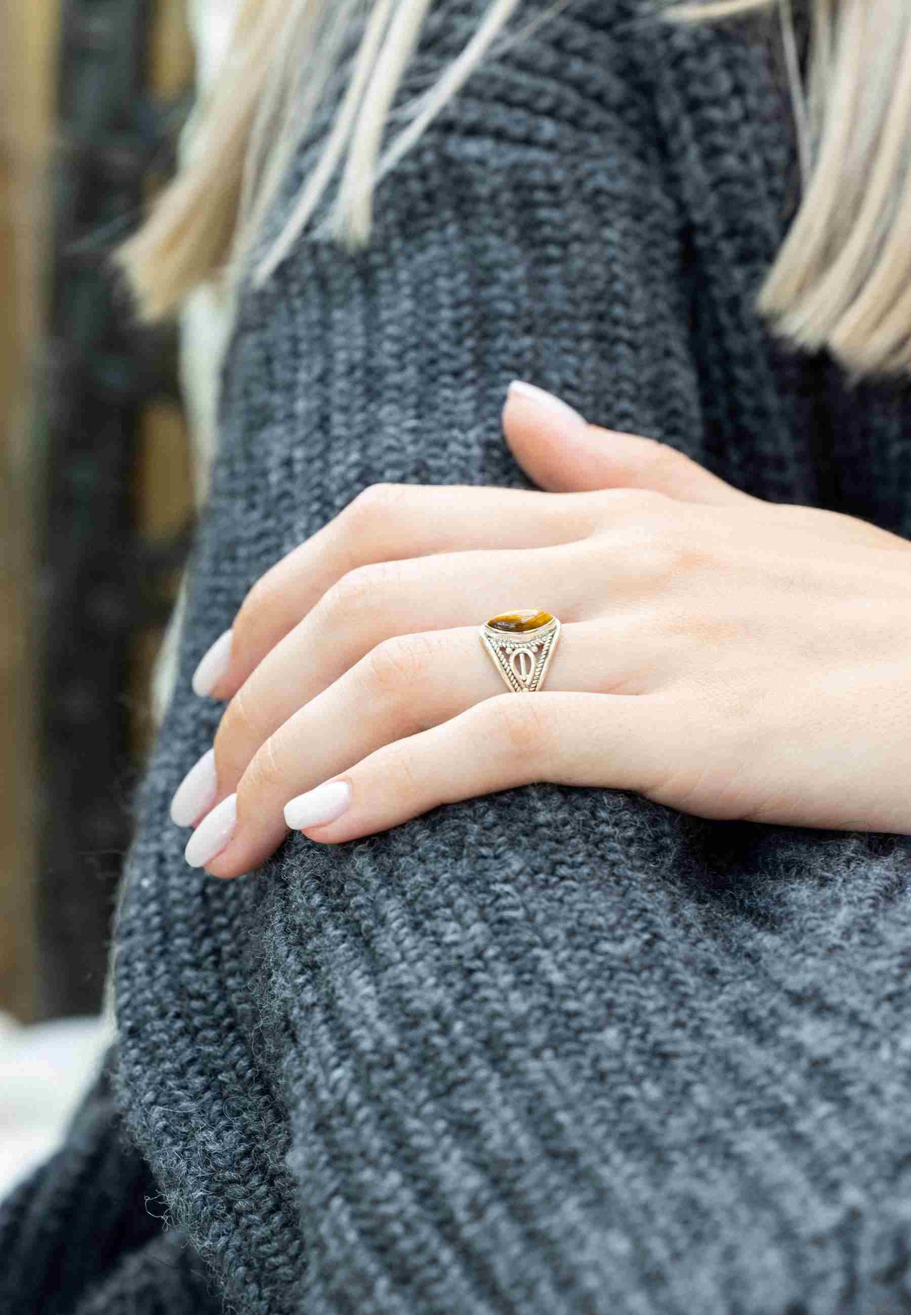 mantraroma Silberring DAHAB Ellipse aus 925 günstig online kaufen