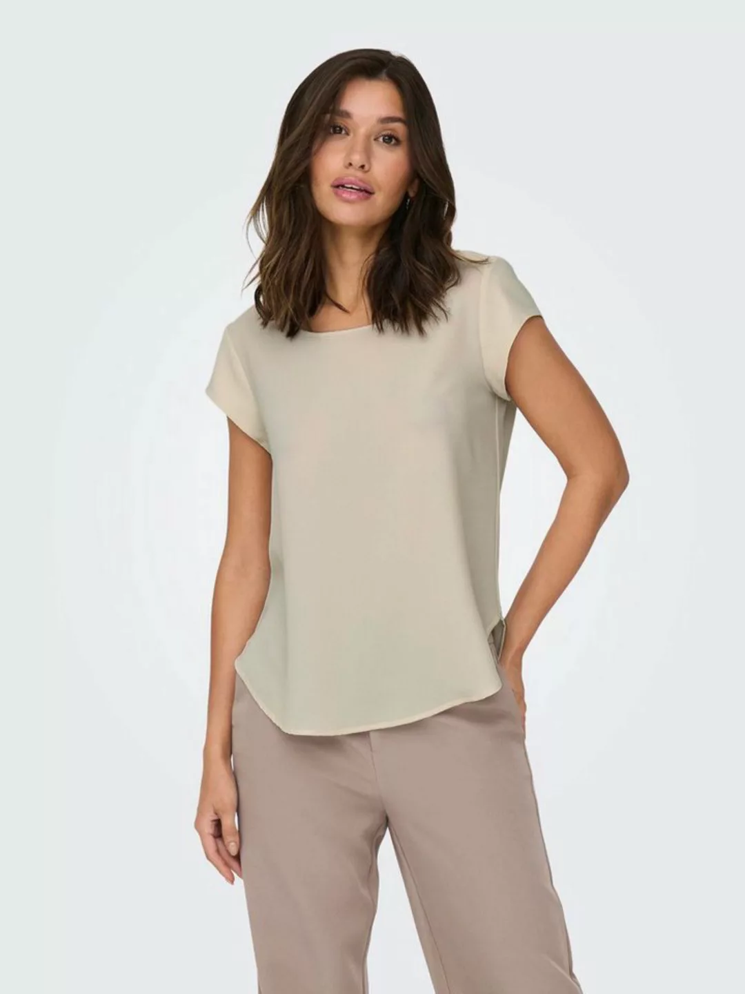 ONLY Kurzarmbluse ONLVIC S/S SOLID TOP NOOS PTM günstig online kaufen