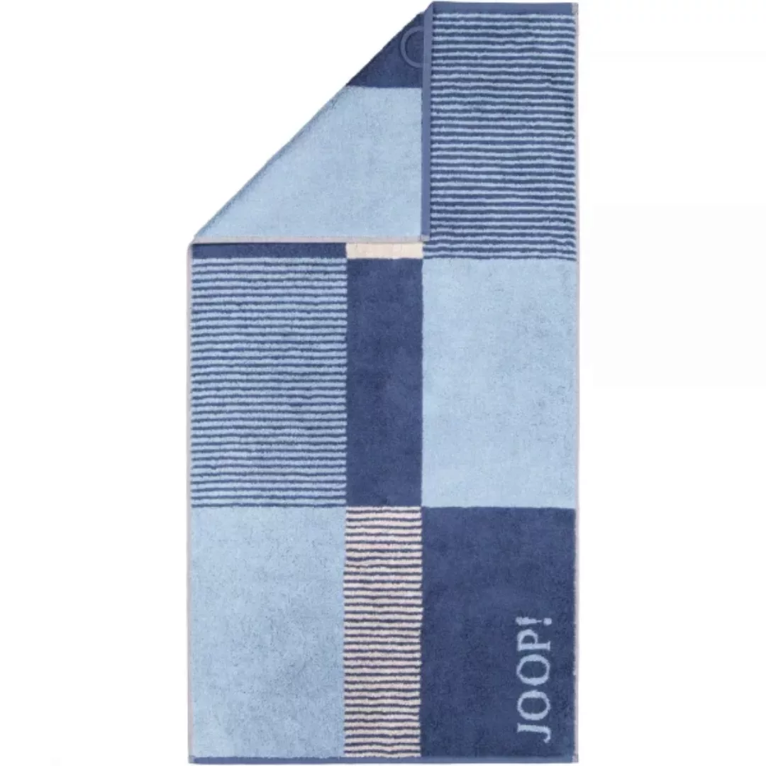 JOOP! Handtücher Divided Squares 1705 - Farbe: Aqua - 11 - Handtuch 50x100 günstig online kaufen