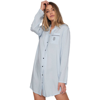 Admas  Pyjamas/ Nachthemden Langärmeliges Nachthemd Winter Ocean günstig online kaufen