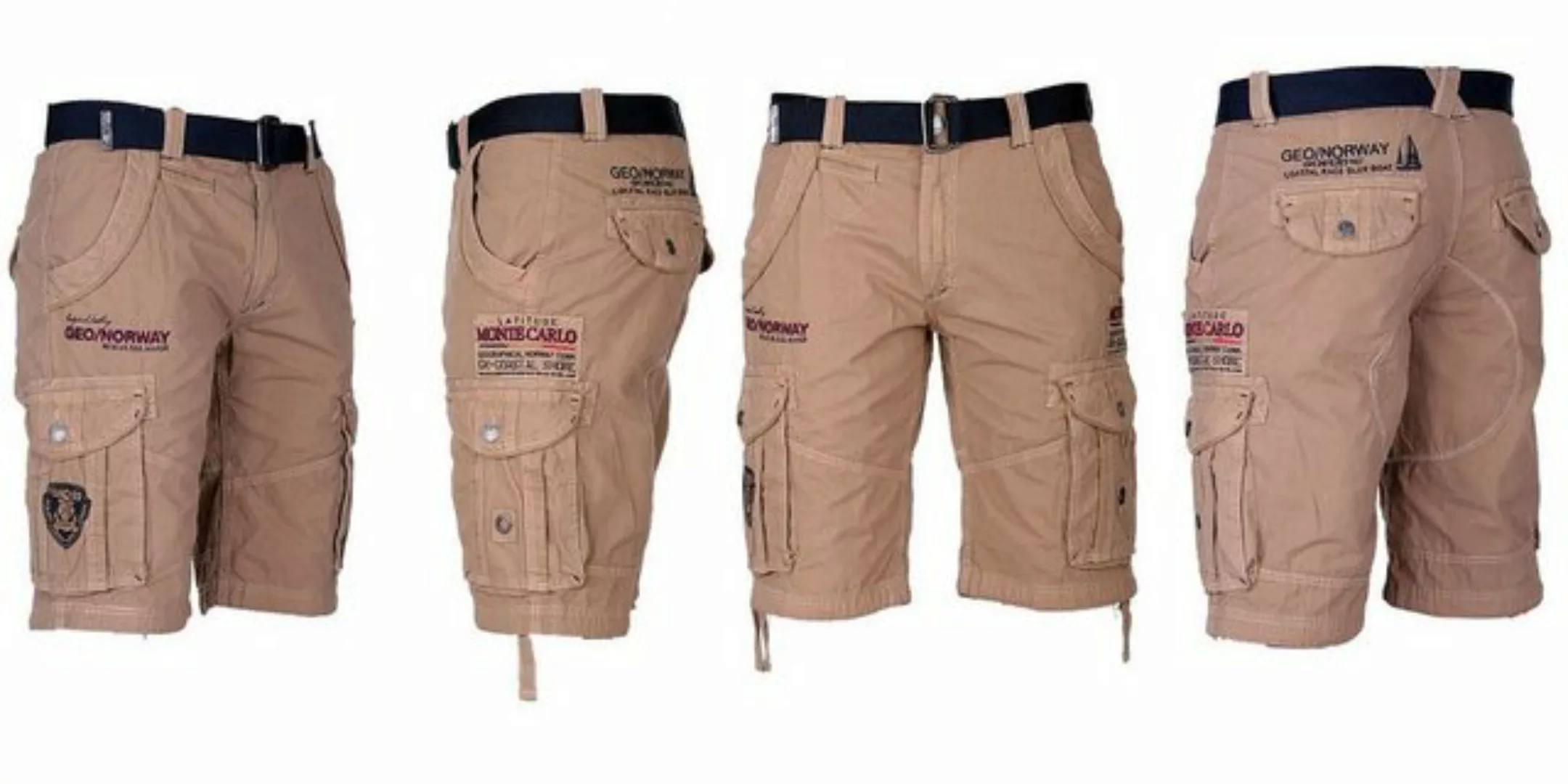 Geographical Norway Shorts Herren Cargo Shorts Kurze Hose SHORT Bermuda kni günstig online kaufen