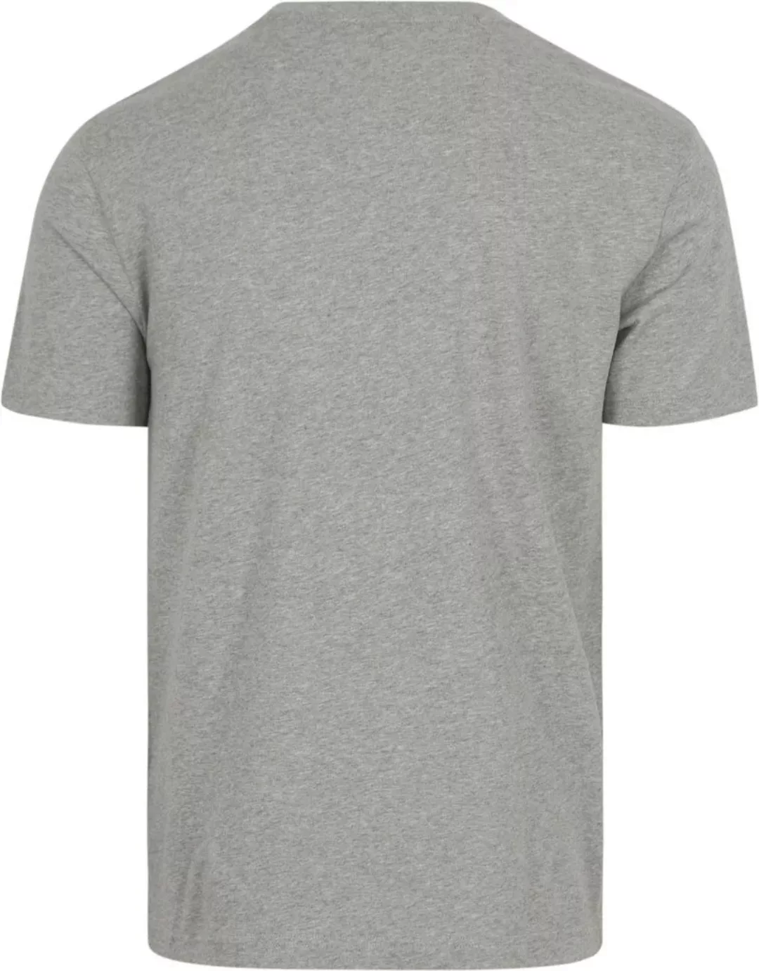 Gant T-shirt Logo Grau  - Größe 3XL günstig online kaufen