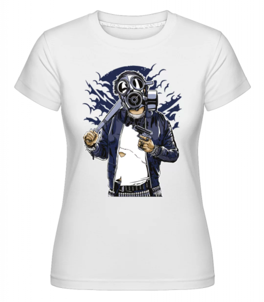 Gasmask Bastard · Shirtinator Frauen T-Shirt günstig online kaufen