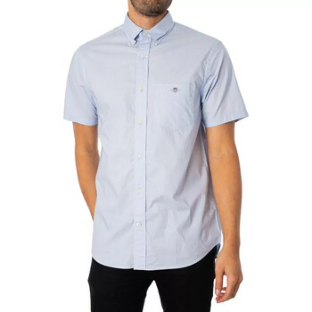 Gant  Hemdbluse Normales, kurzärmliges Popeline-Hemd günstig online kaufen