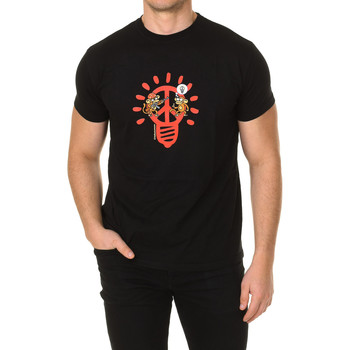 Kukuxumusu  T-Shirt PEACE-BULB-BLACK günstig online kaufen