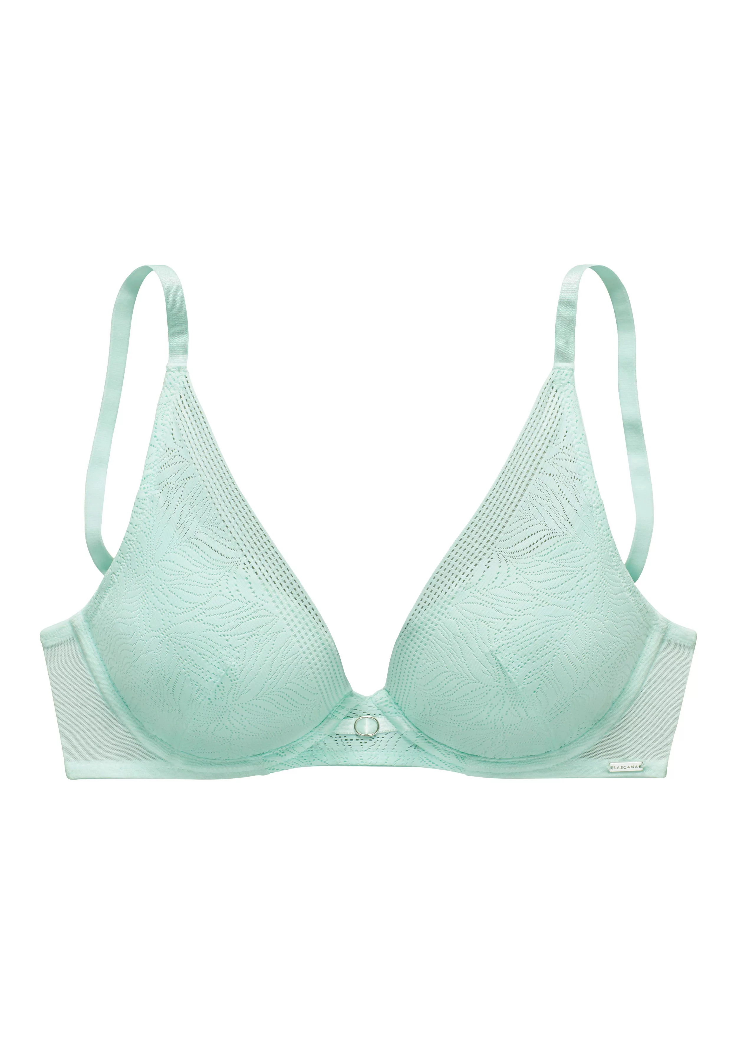 LASCANA Push-up-BH, mit extra flachen Kanten im High-Apex Design, Dessous günstig online kaufen