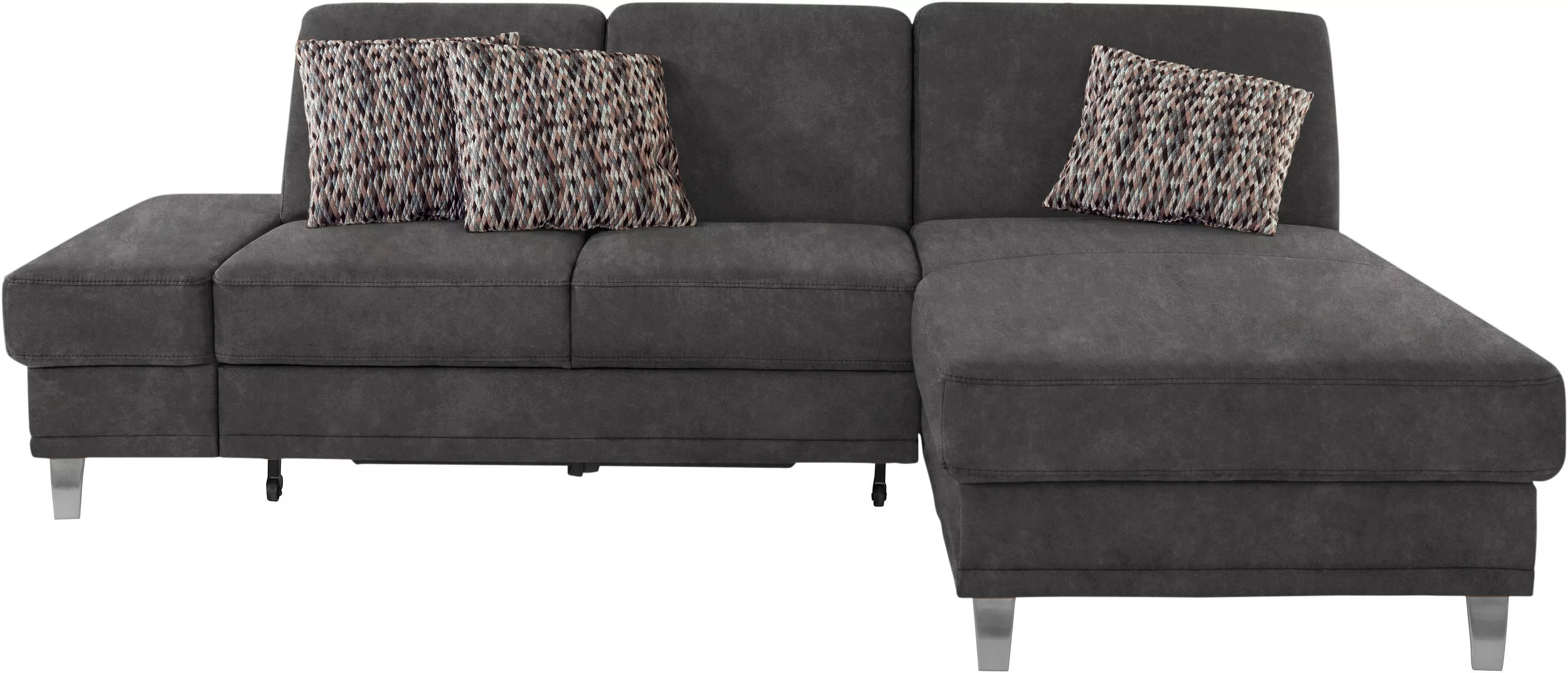 sit&more Ecksofa »Clio L-Form«, wahlweise mit Bettfunktion oder Vorziehsitz günstig online kaufen