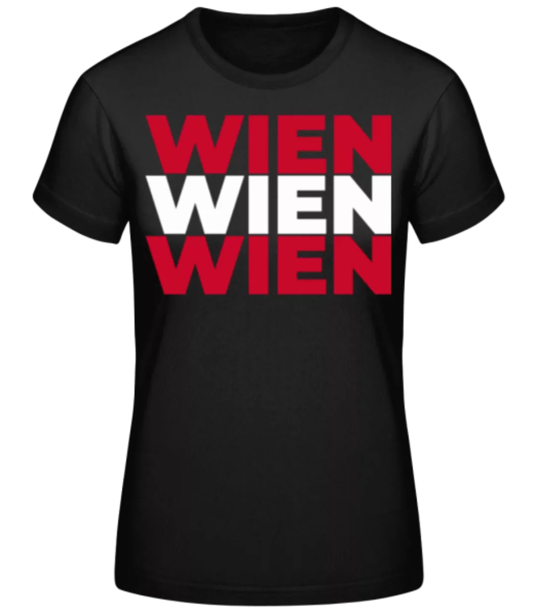 Wien · Frauen Basic T-Shirt günstig online kaufen
