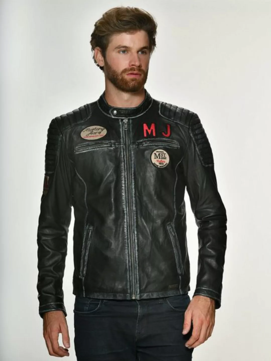 MUSTANG Lederjacke 19Jens günstig online kaufen