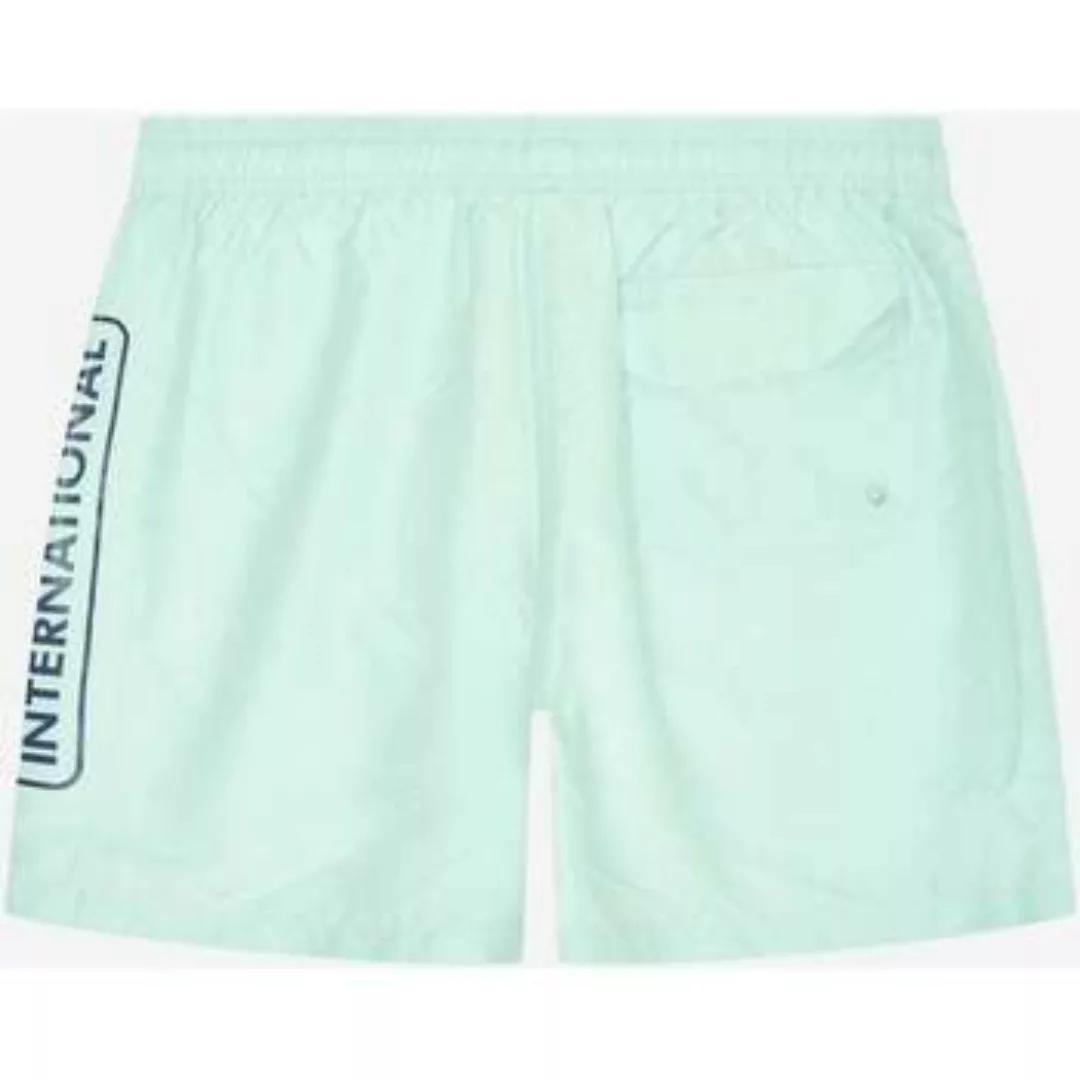 Barbour  Badeshorts Badeshorts mit großem Logo – grüne Abb günstig online kaufen