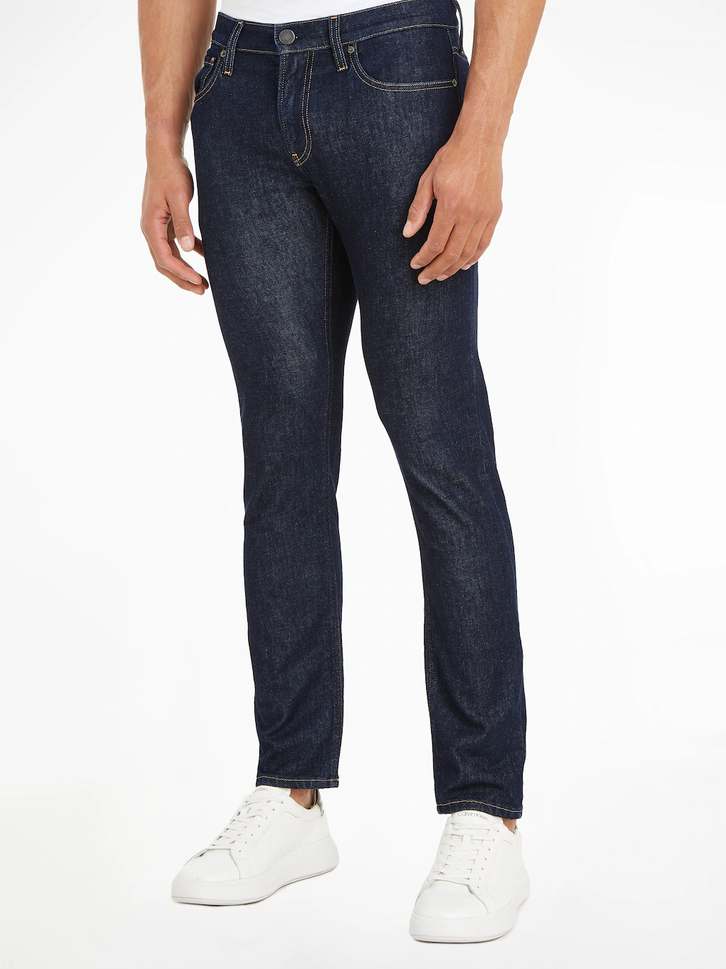 Calvin Klein Slim-fit-Jeans "SLIM FIT RINSE BLACK", im 5-Pocket-Style günstig online kaufen