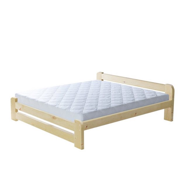 Furnify Holzbett Holzbett futtonbett bettgestell bett Sonoma 140x200 Mit Ma günstig online kaufen