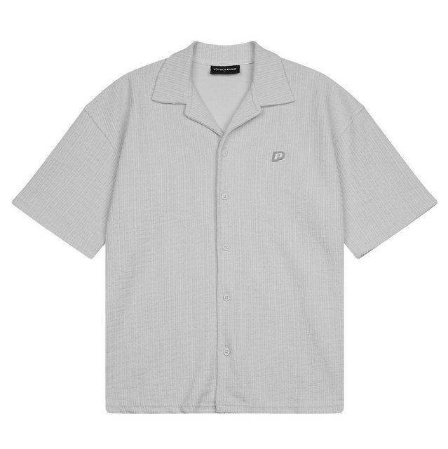 Pegador Kurzarmhemd Pegador Libco Structure Knit Shirt günstig online kaufen