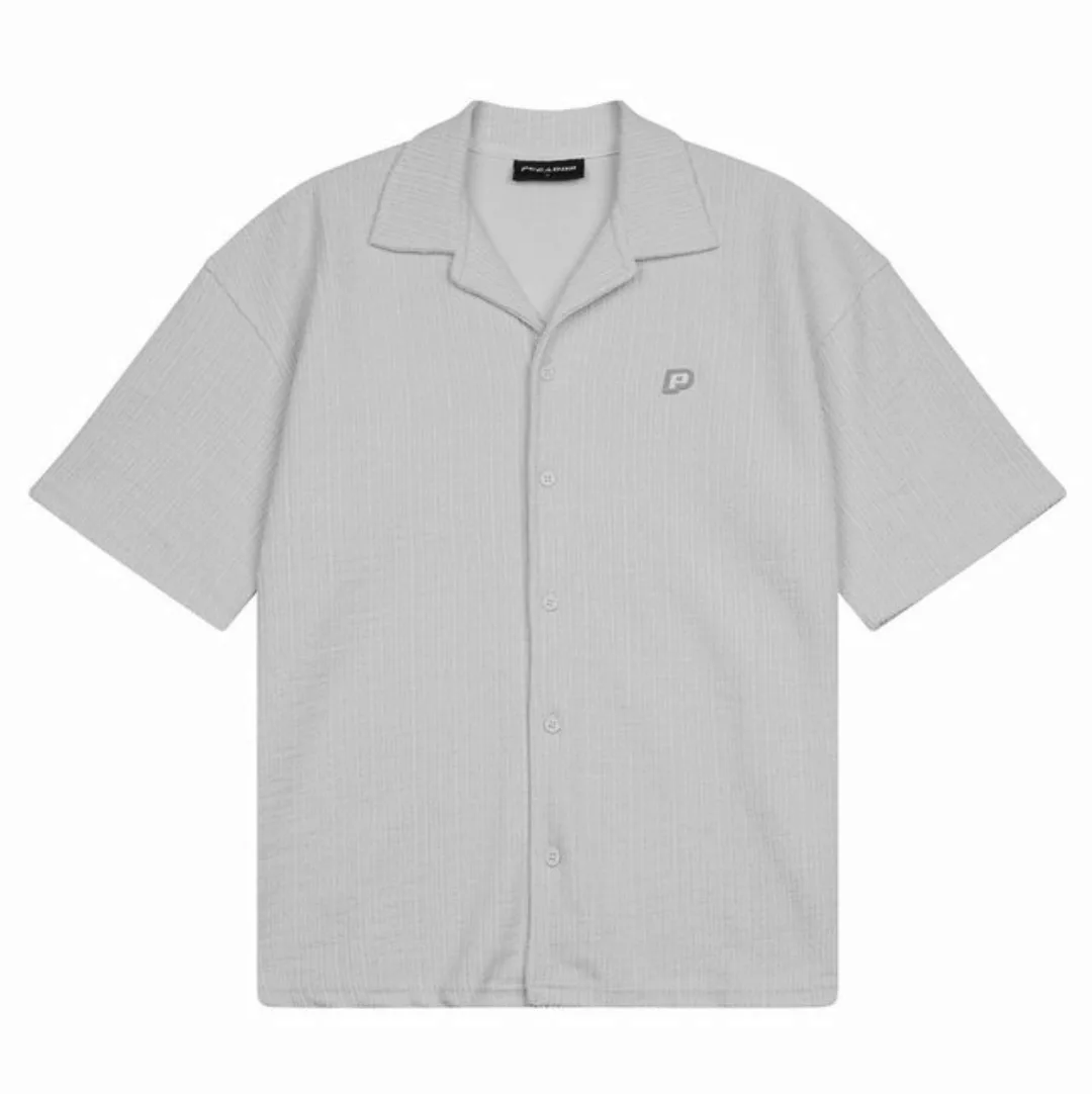 Pegador Kurzarmhemd Pegador Libco Structure Knit Shirt günstig online kaufen