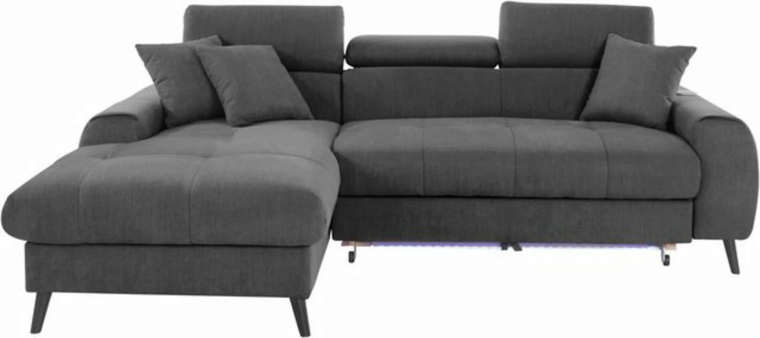 COTTA Ecksofa Mia L-Form, 3-tlg.-Kissen-Set, Recamiere, wahlweise mit oder günstig online kaufen