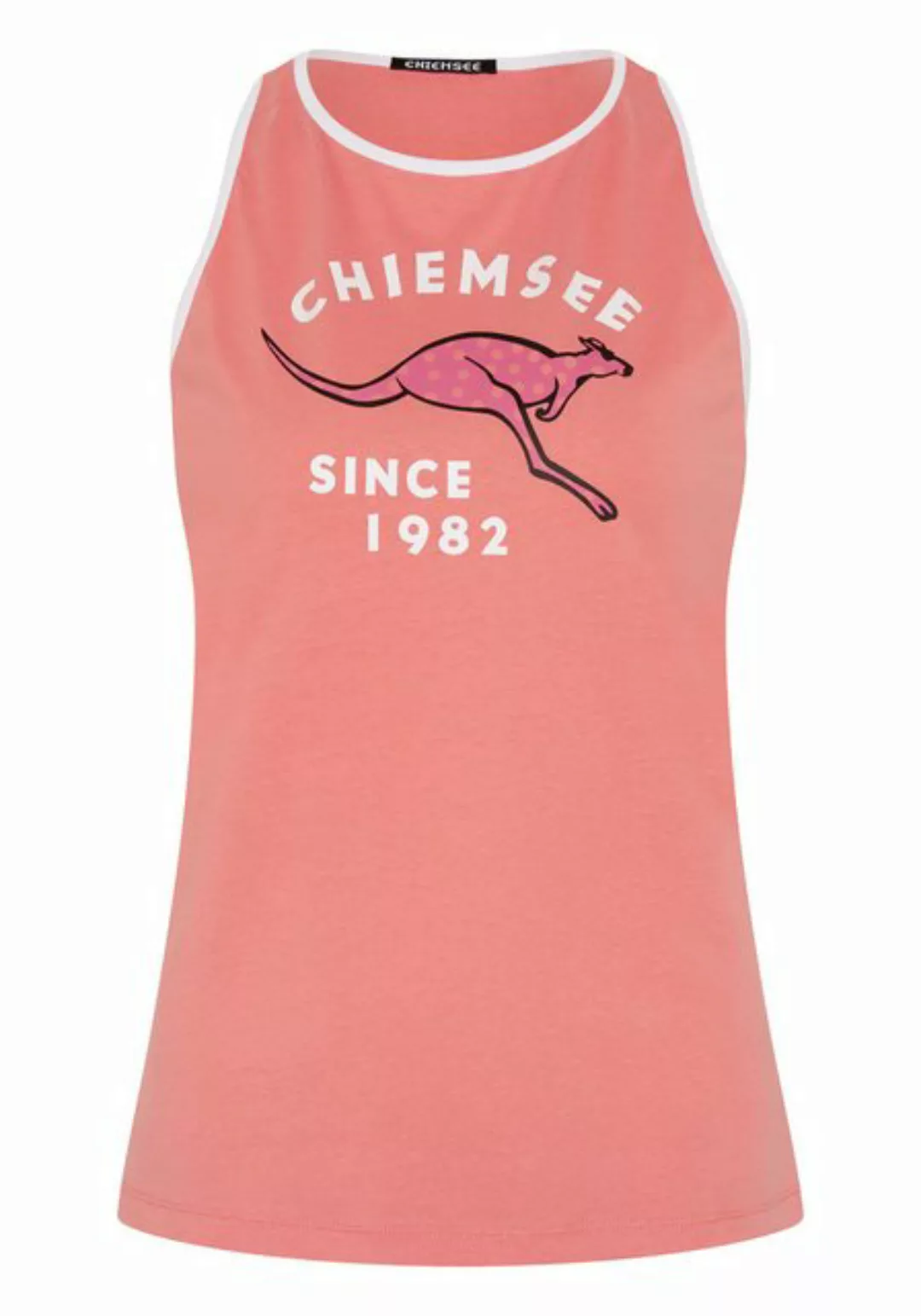 Chiemsee Spaghettitop Top mit Animal-Motiv und Label-Schriftzug 1 günstig online kaufen