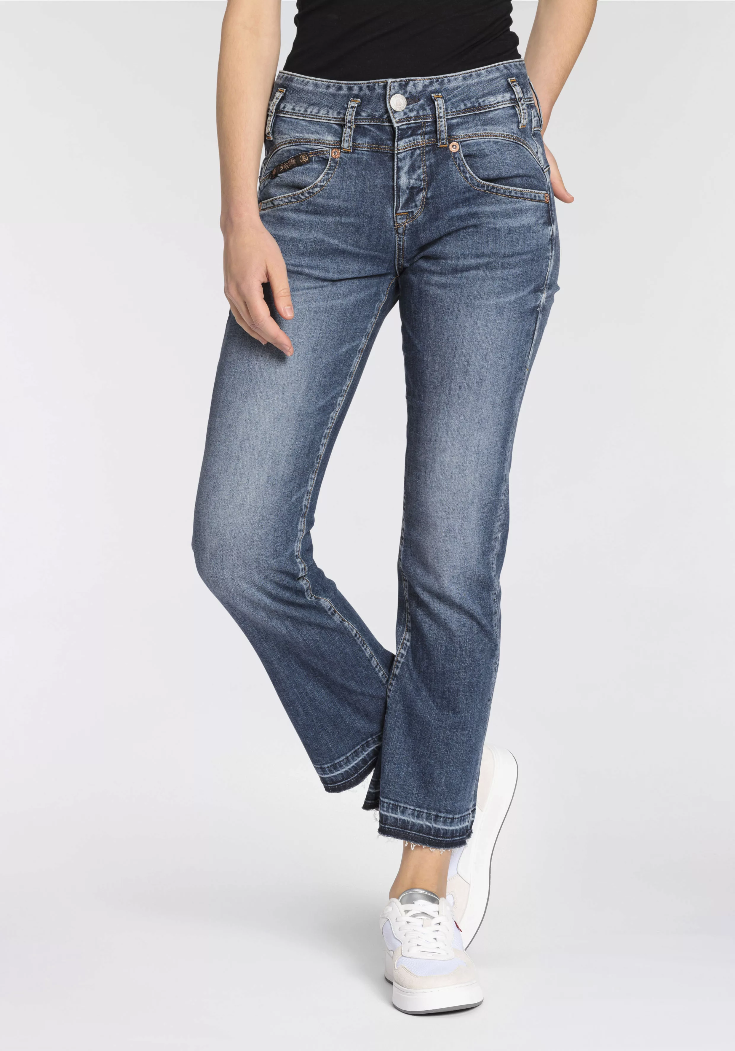 Herrlicher Bootcut-Jeans "Pearl Boot Cropped Light" günstig online kaufen