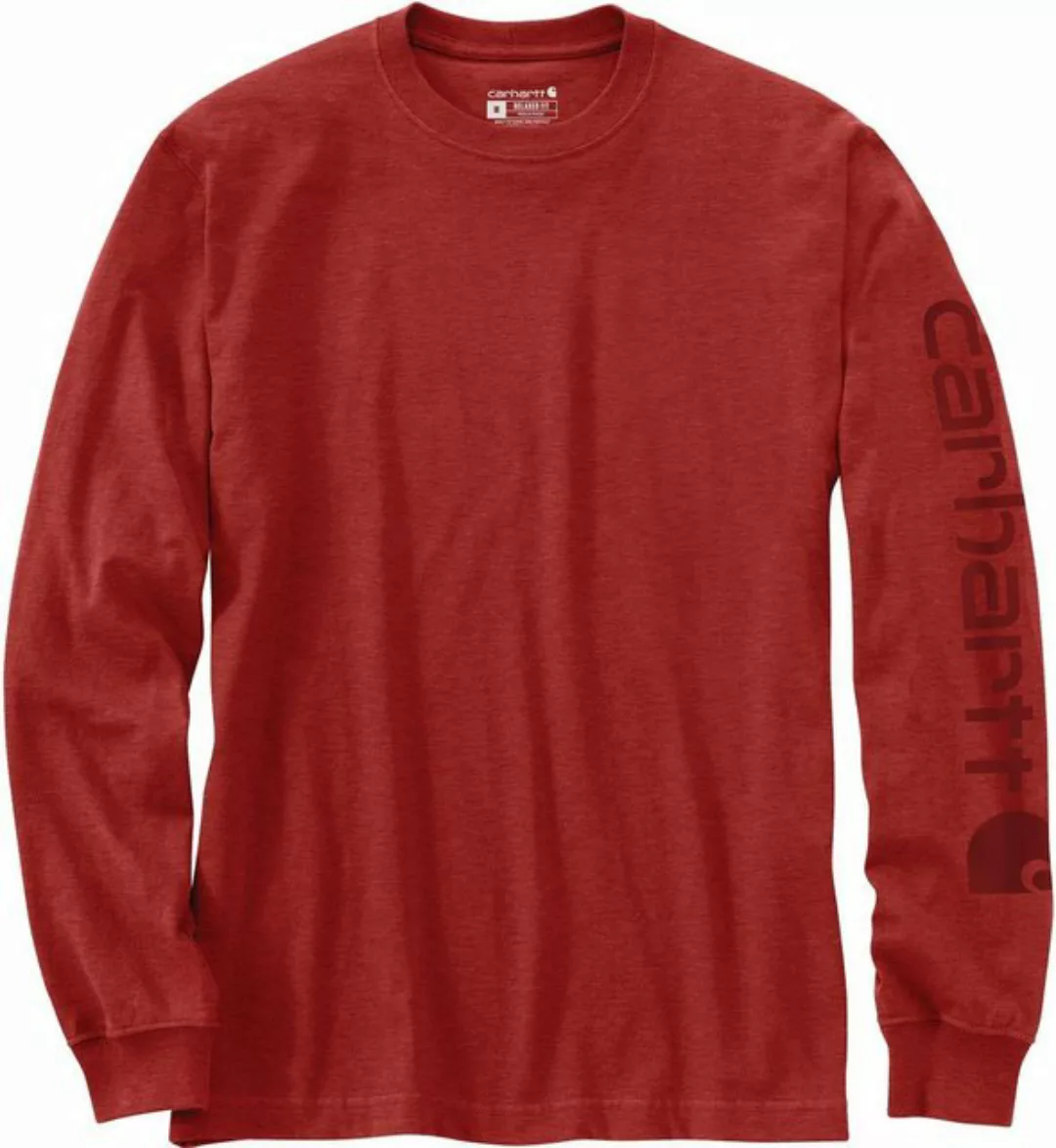 Carhartt Longsleeve Logo Schwerer Jersey günstig online kaufen