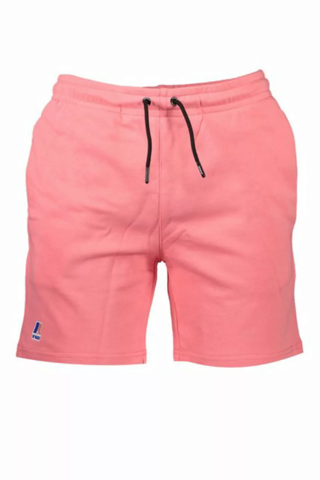 K-Way 5-Pocket-Hose Rosa Herren Sportshorts mit Kordelzug und Kontrastdetai günstig online kaufen